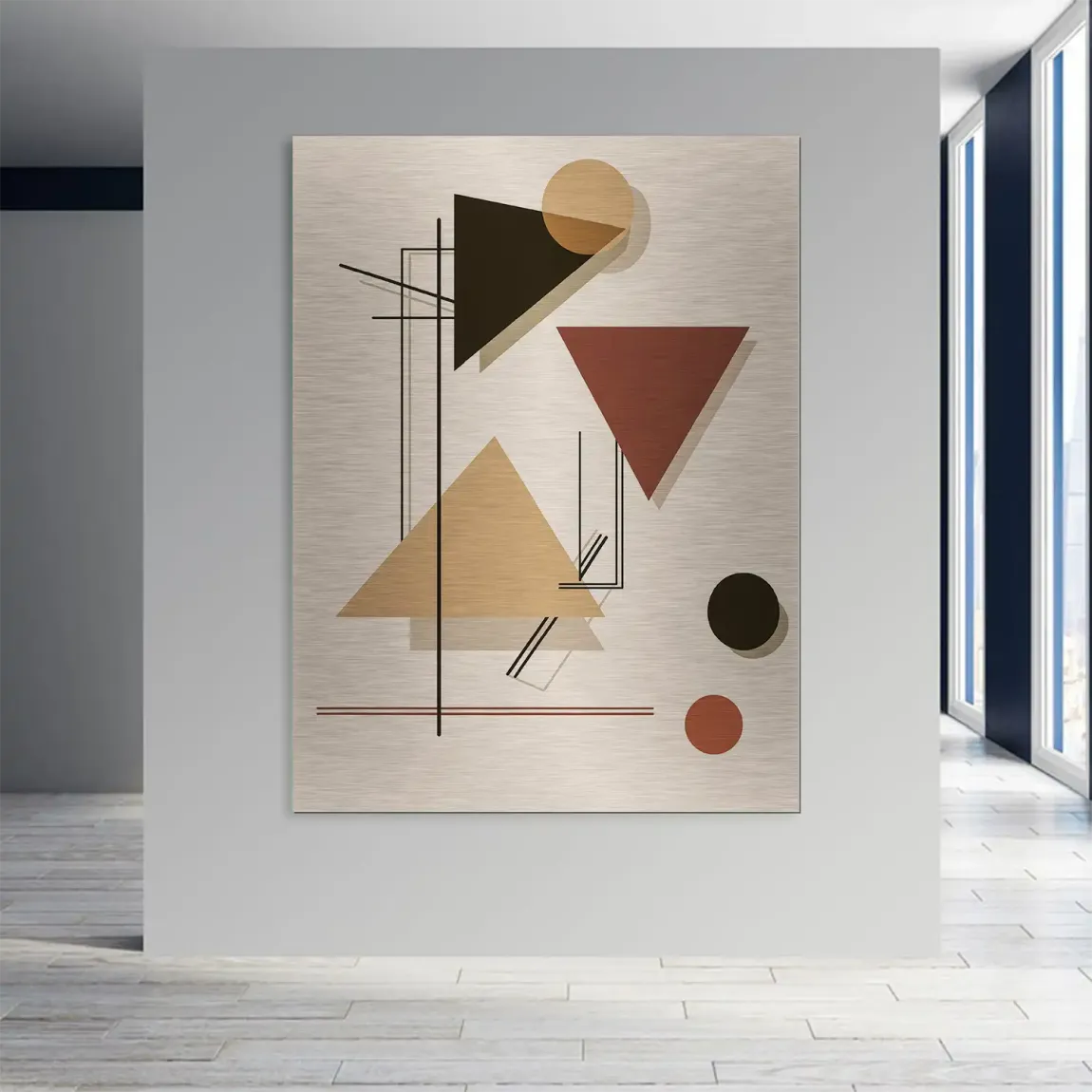 Kandinsky Harmony Style Aludibond Gebürstet INGALERIE