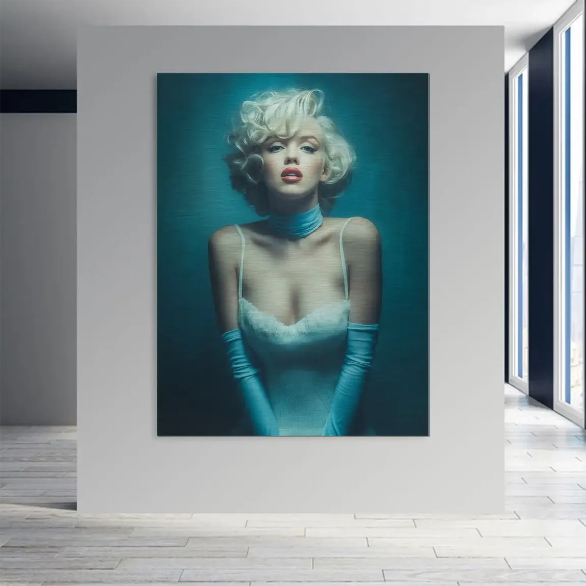 Satin Dreams of Hollywood Aludibond Gebürstet INGALERIE
