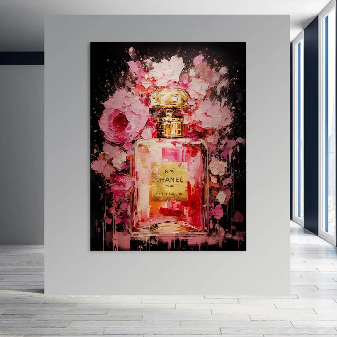 Essence of Velvet Bloom Alu Gebürstet Bild INGALERIE