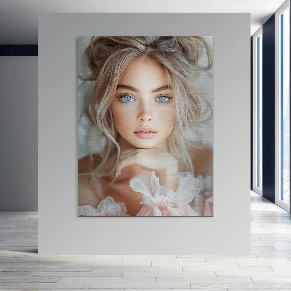 Silent Angel Aludibond Gebürstet Bild INGALERIE