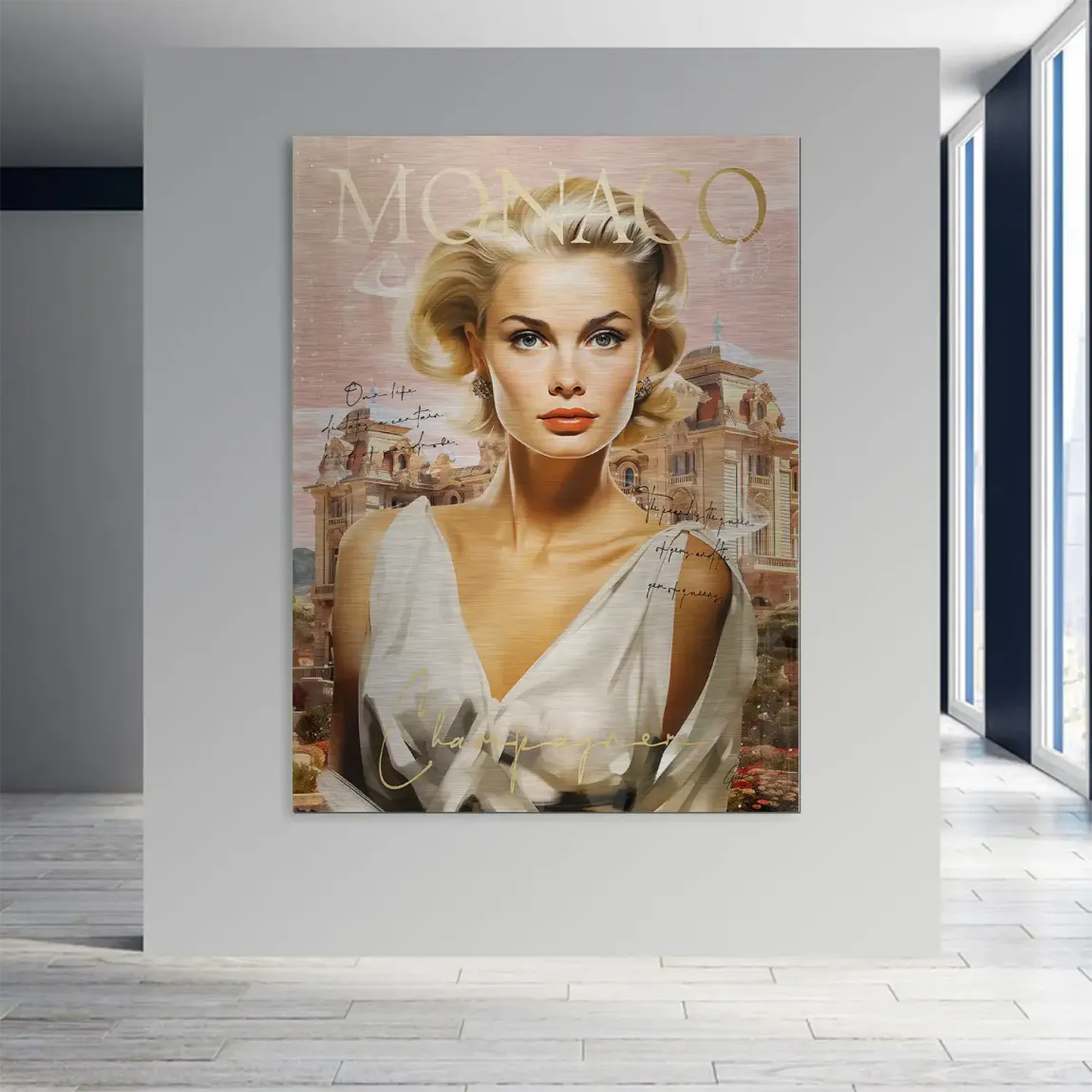 Grace Monaco Aludibond Gebürstet INGALERIE