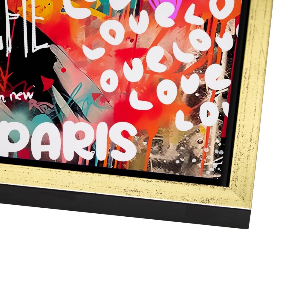 Audrey Hepburn Graffiti AluDibond Bild INGALERIE