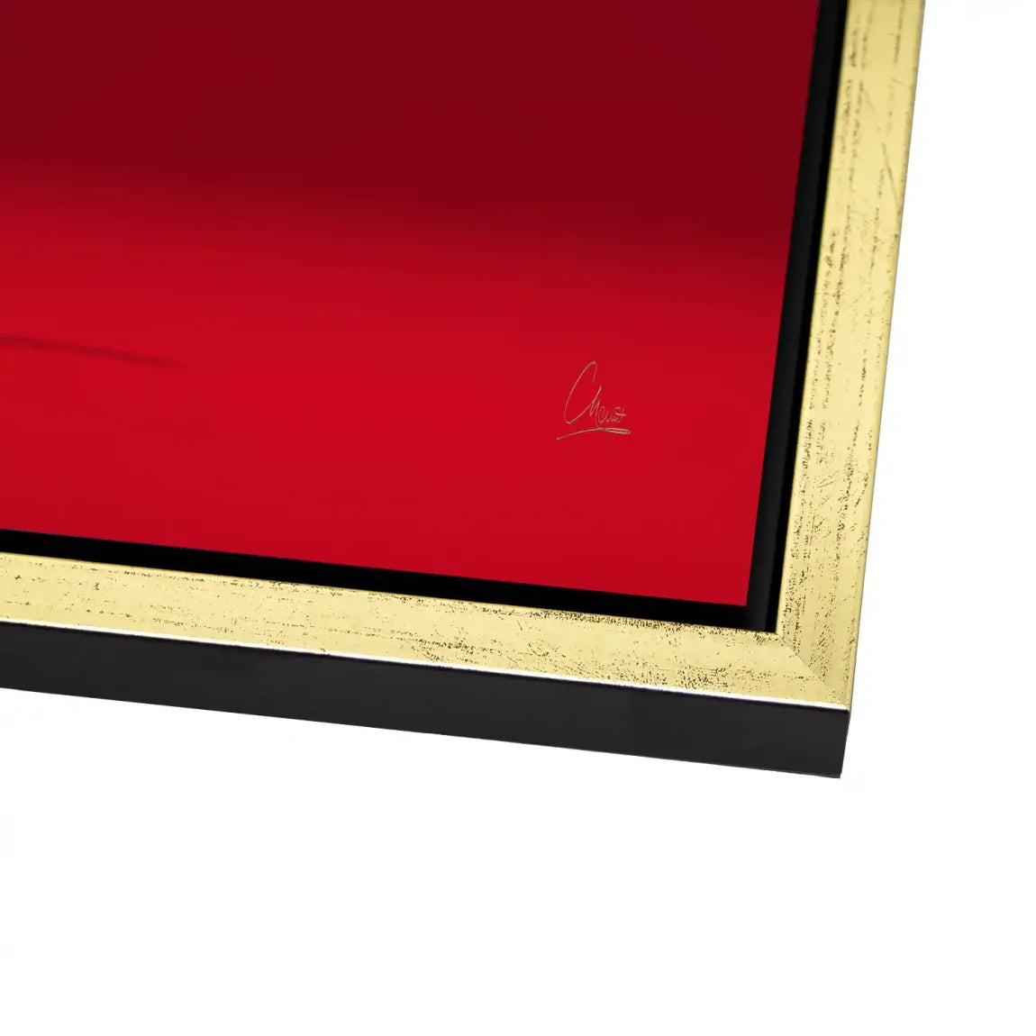 Red Heels Alu Dibond Bild