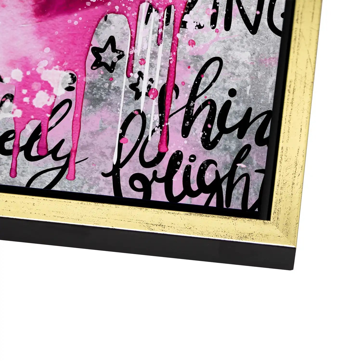 Sweet Lips Pink Style AluDibond Bild INGALERIE