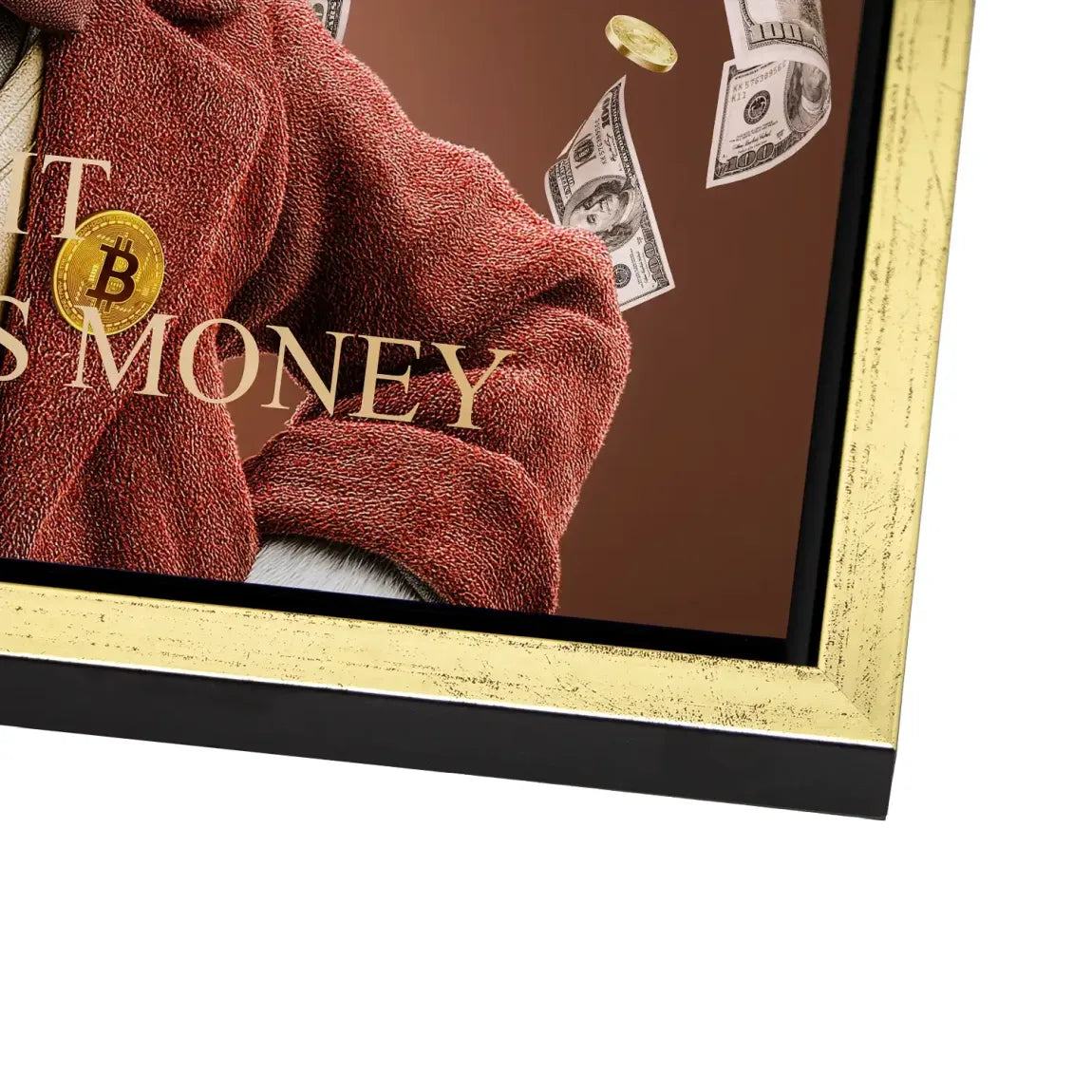 Money Empire Dagobert Duck AluDibond Bild