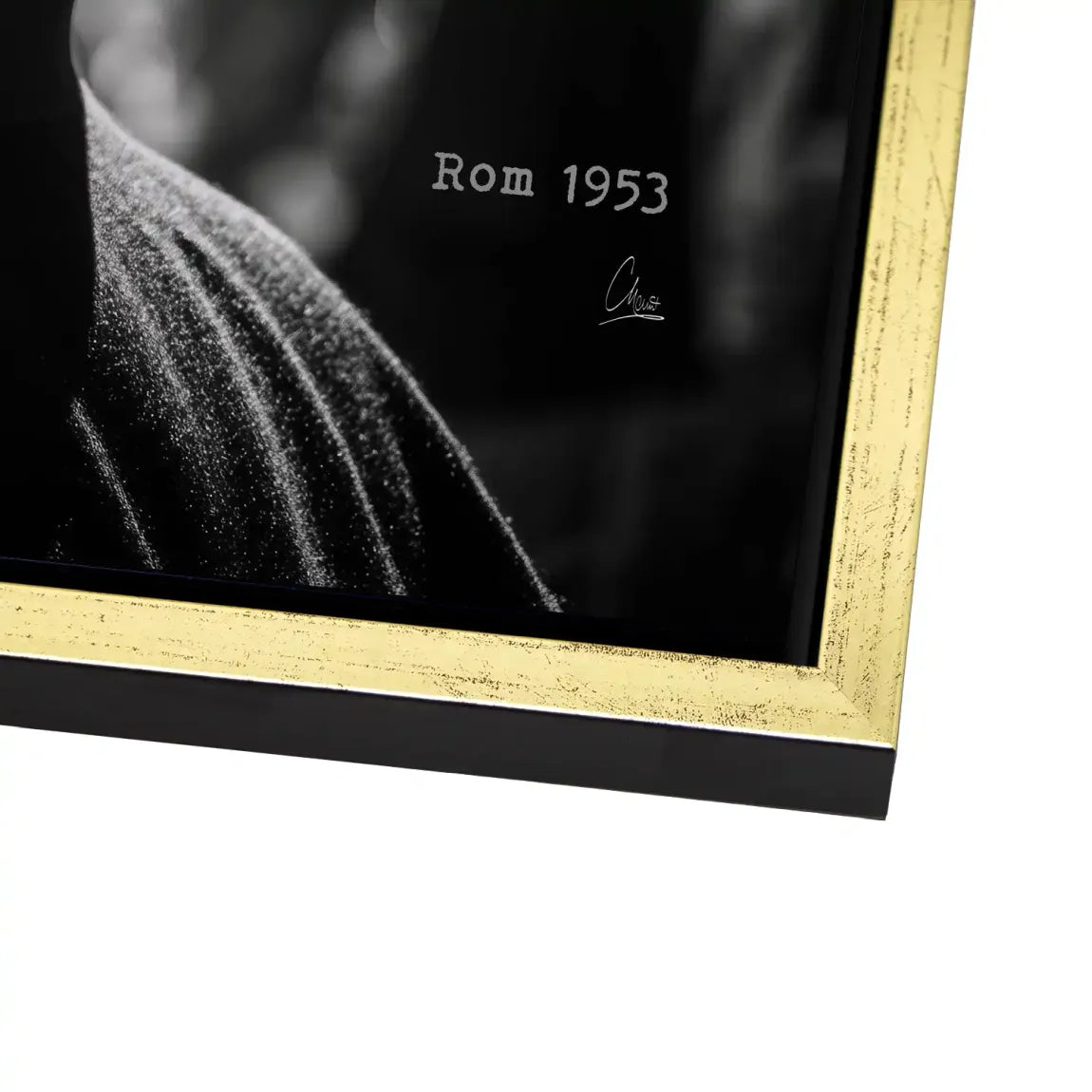 Audrey Hepburn Roma Alu Dibond Bild