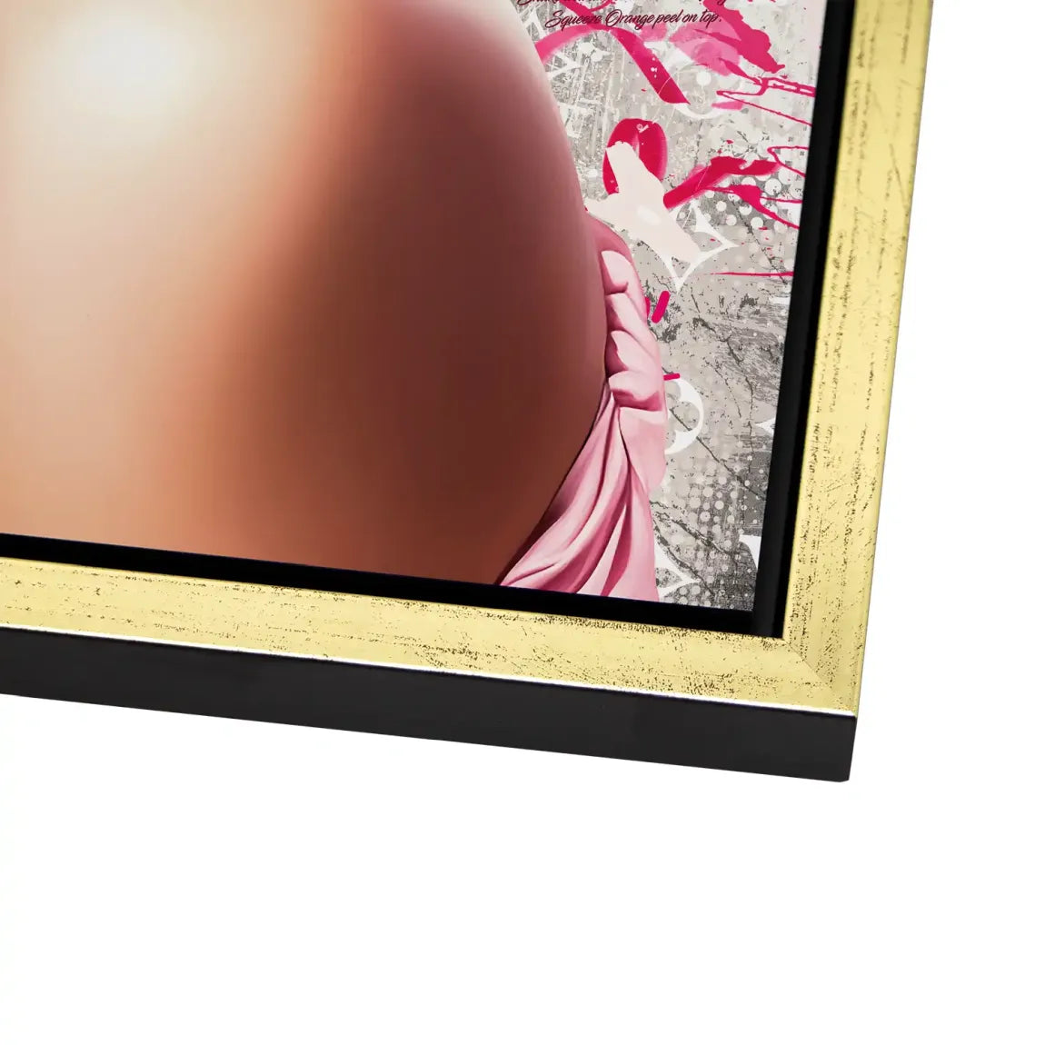 Marilyn Glam in Pink AluDibond Bild INGALERIE