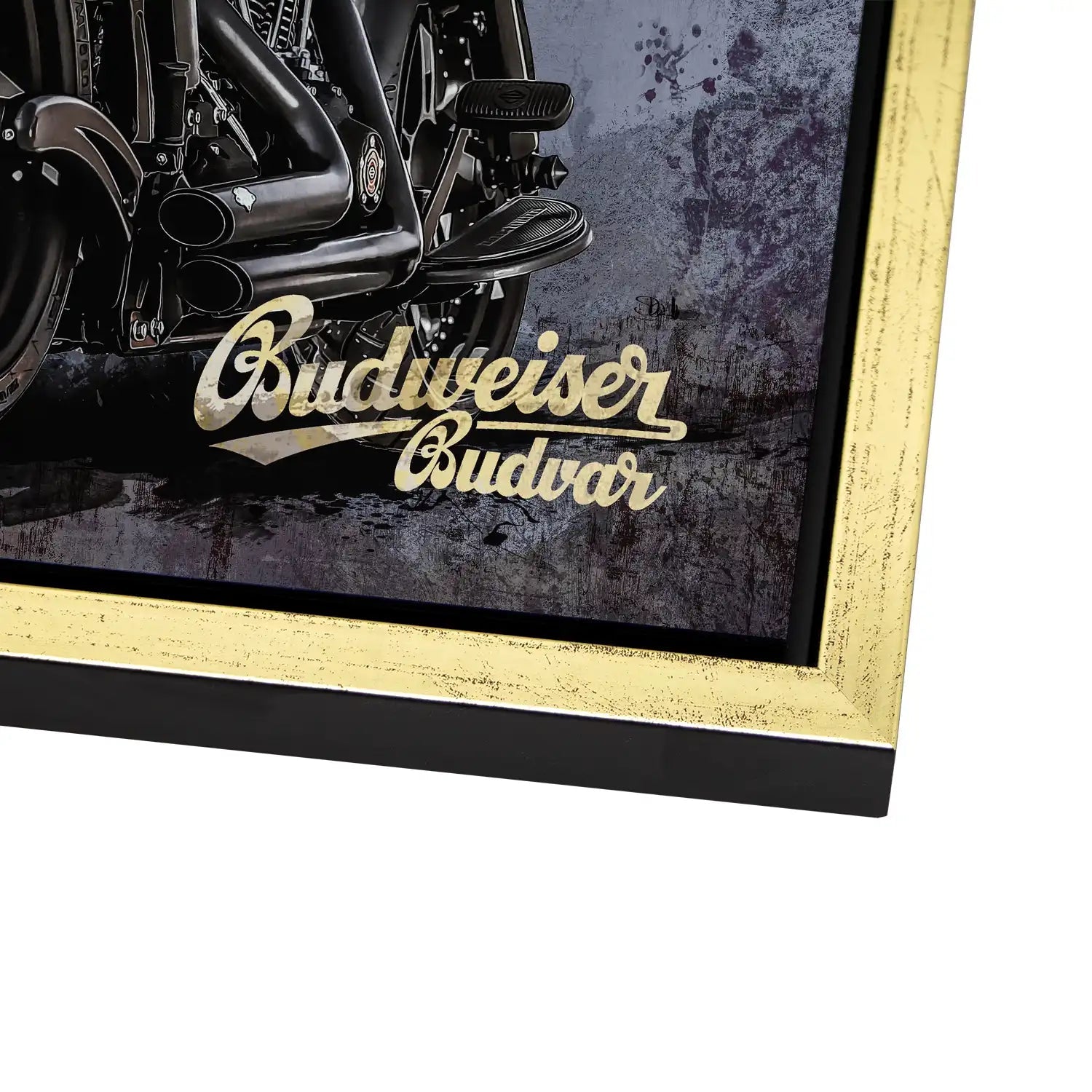 Harley USA Pop Art Nr.2 AluDibond Bild INGALERIE