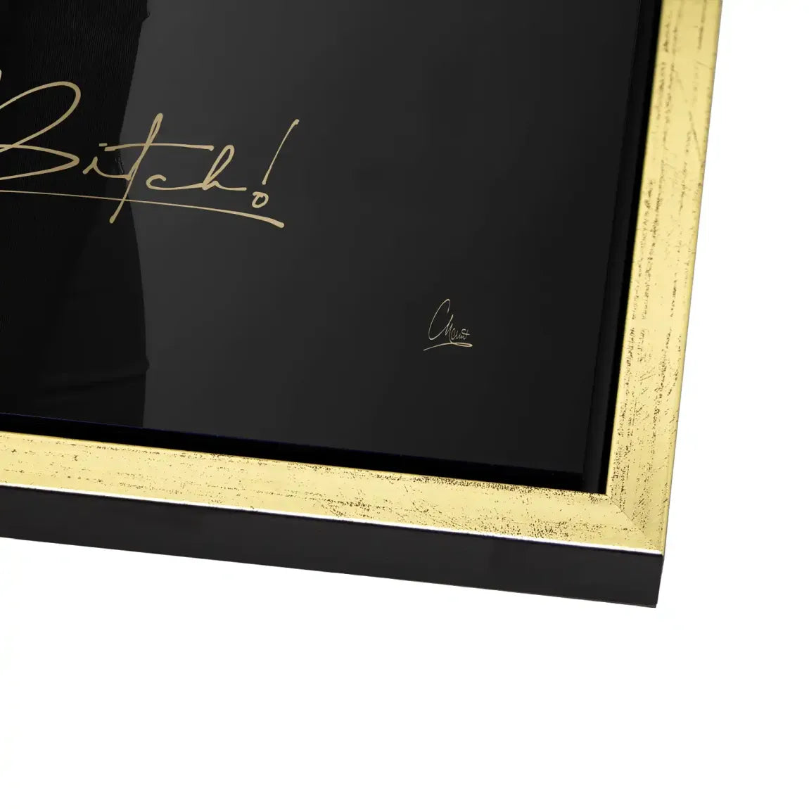 Monroe Life is a Bitch Alu Dibond Bild