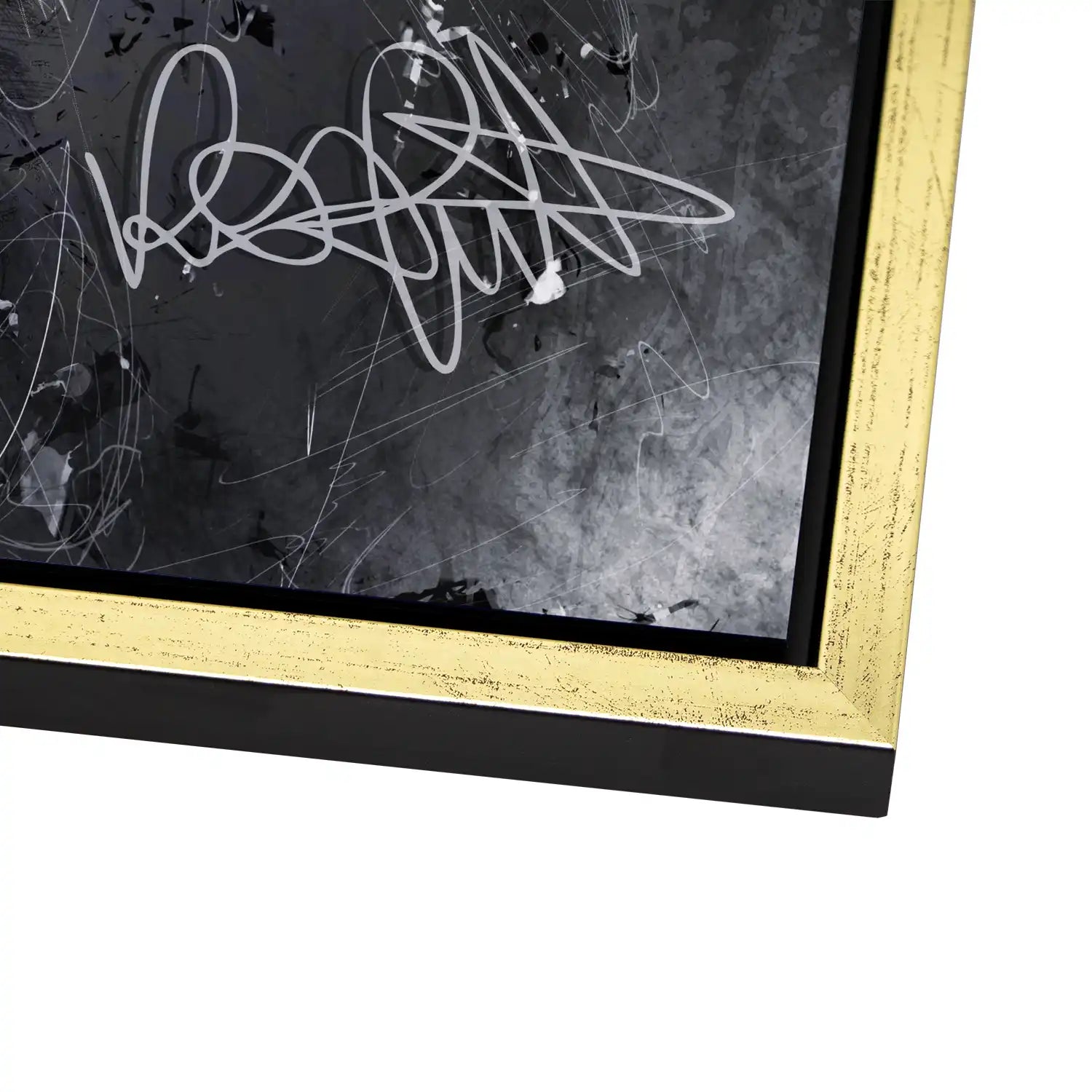 Rossi Abstrakt Style AluDibond Bild INGALERIE
