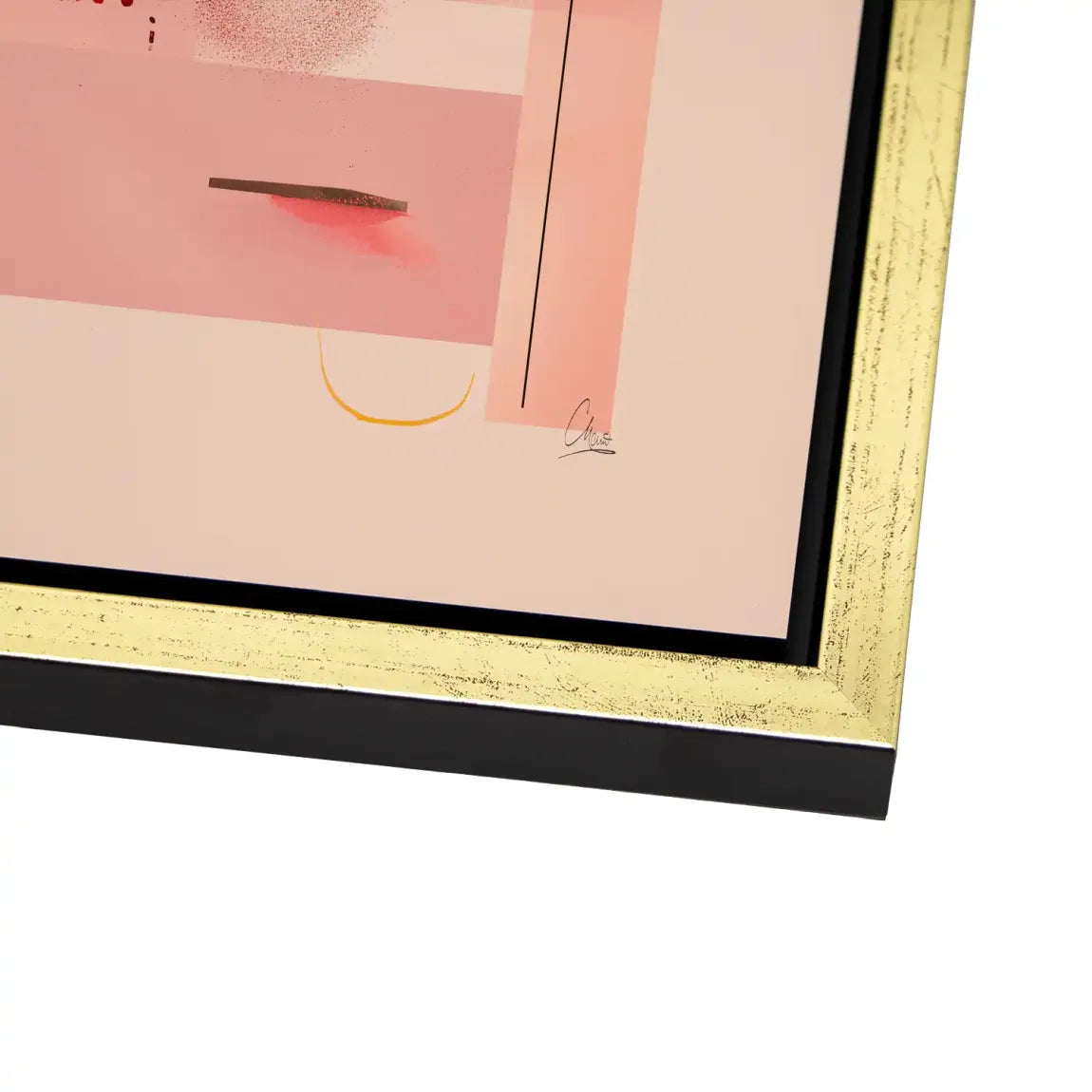 Infinite Glow Alu Dibond Bild