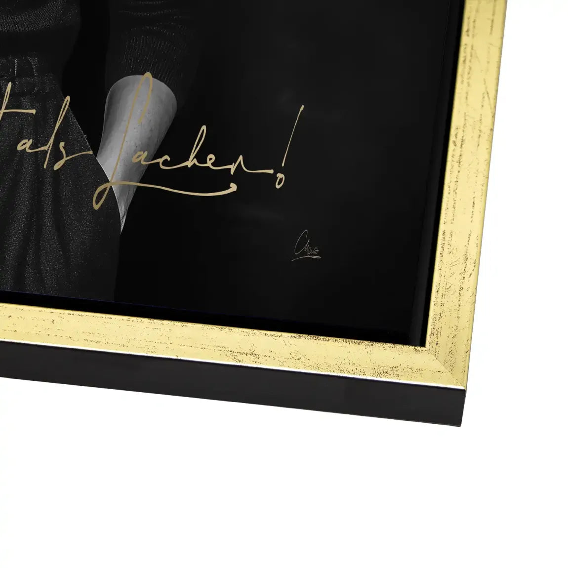 Frida Kahlos Lachen Alu Dibond Bild