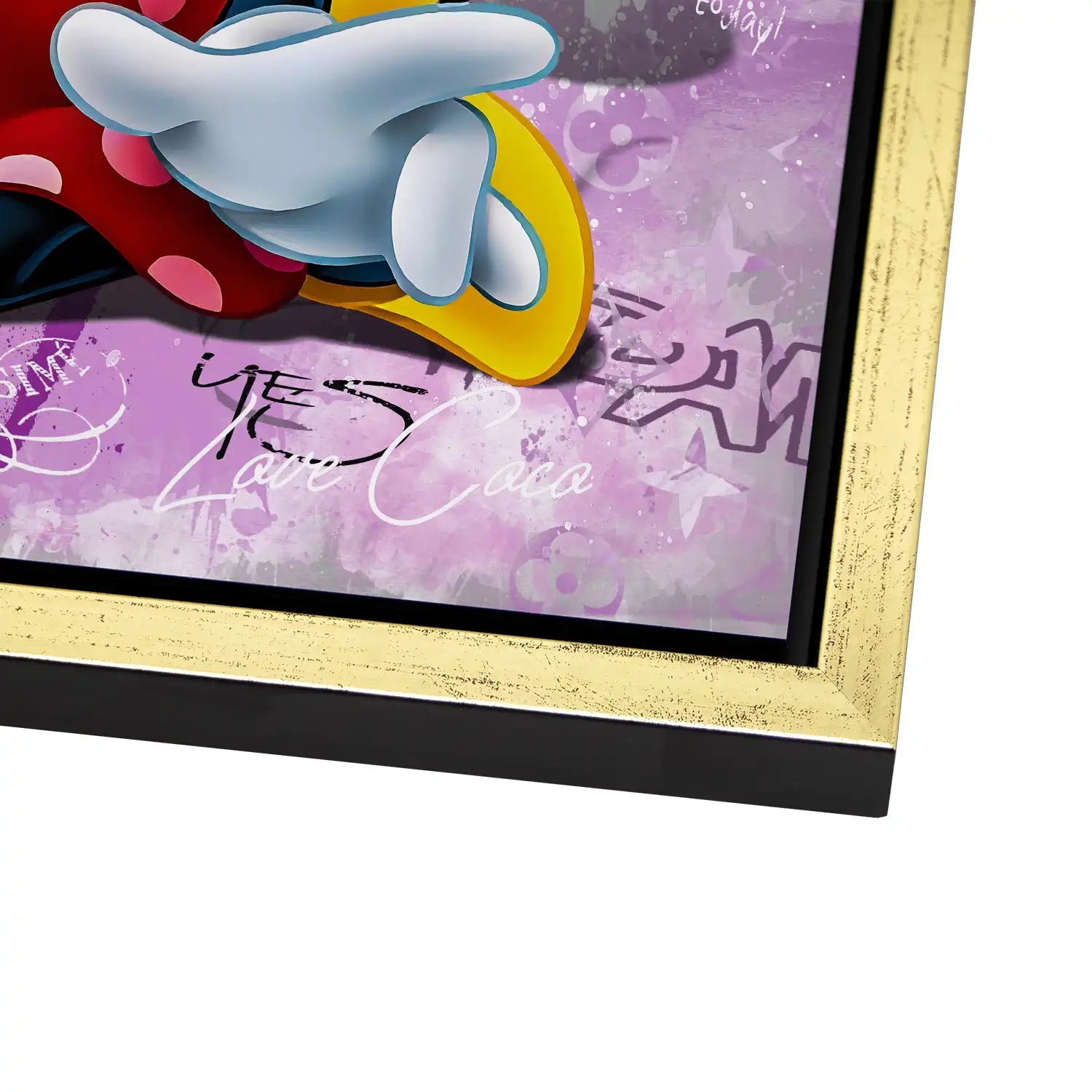 Daisy & Minnie Smile Nr.2 AluDibond Bild INGALERIE