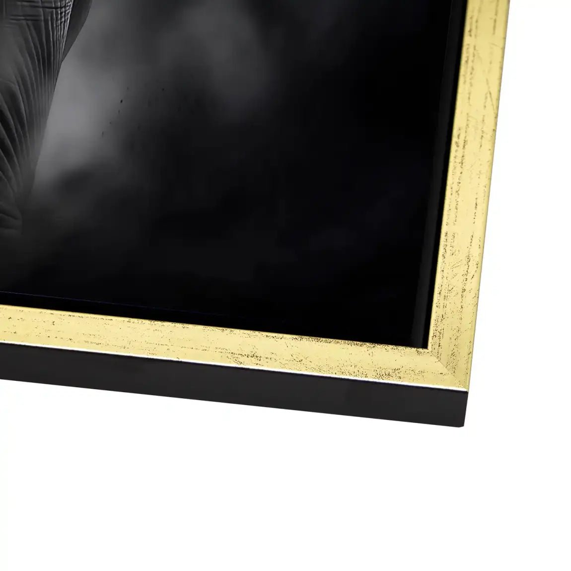 Elefant Black Style AluDibond Bild INGALERIE