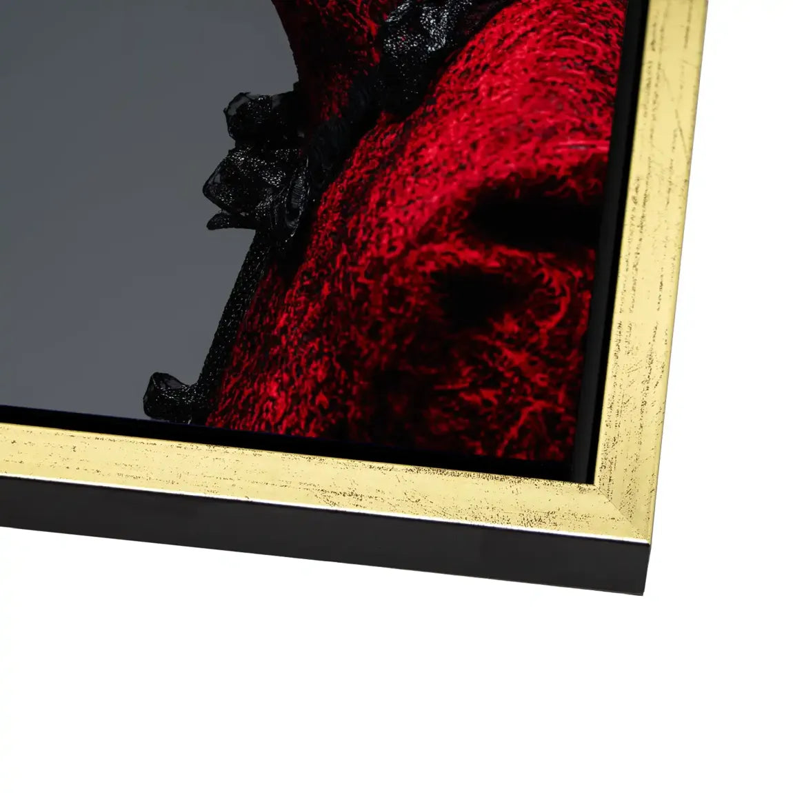 Leopardin Diva Alu Dibond Wandbild