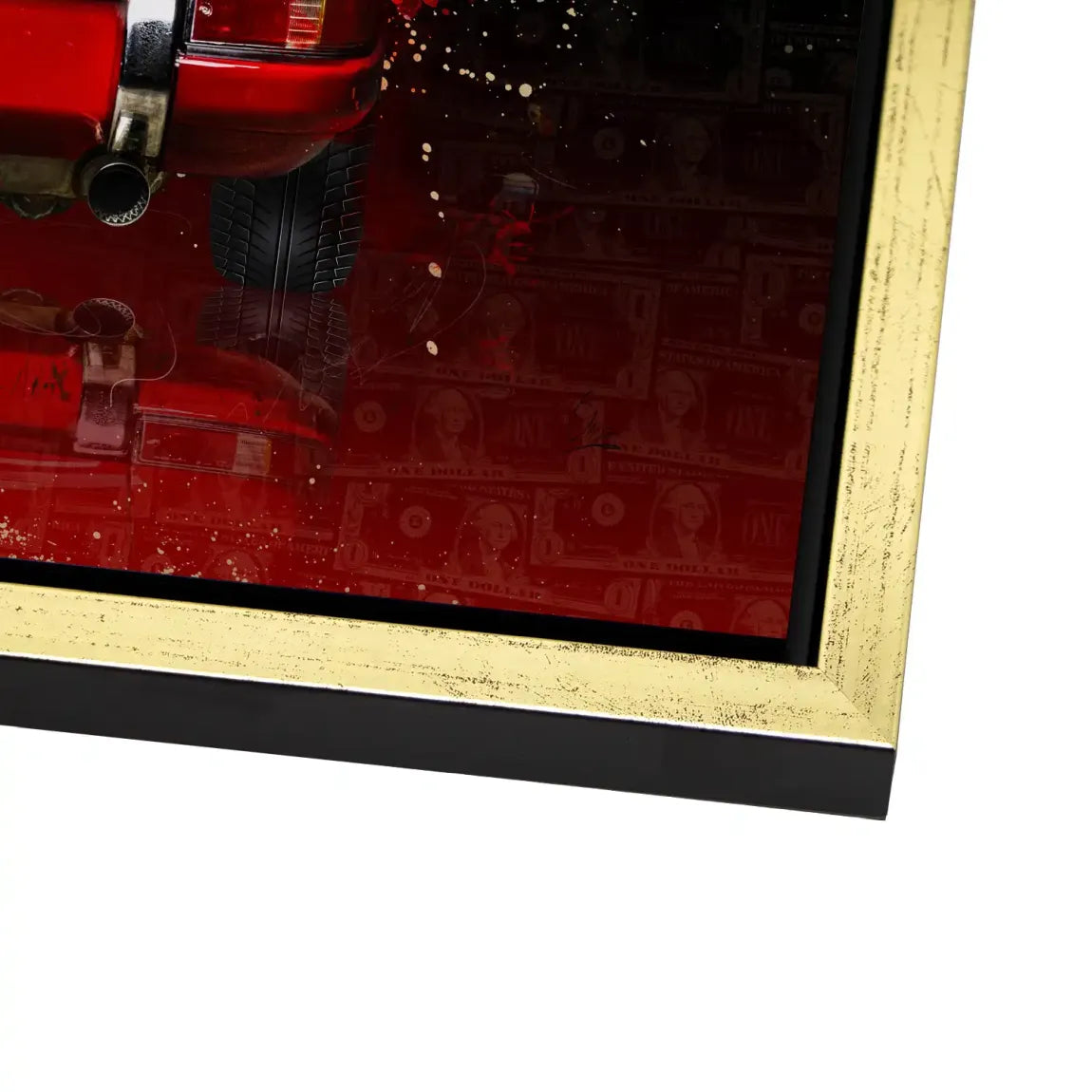 Red Elegance Porsche 911 AluDibond Bild - INGALERIE | Dein Onlineshop für moderne Wandbilder
