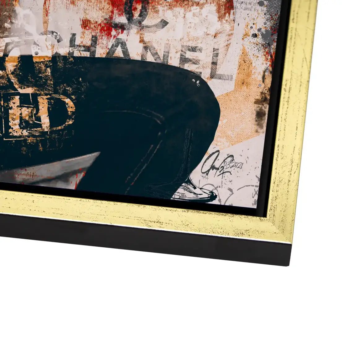 Sophia Loren Street Art Nr.2 AluDibond Bild INGALERIE