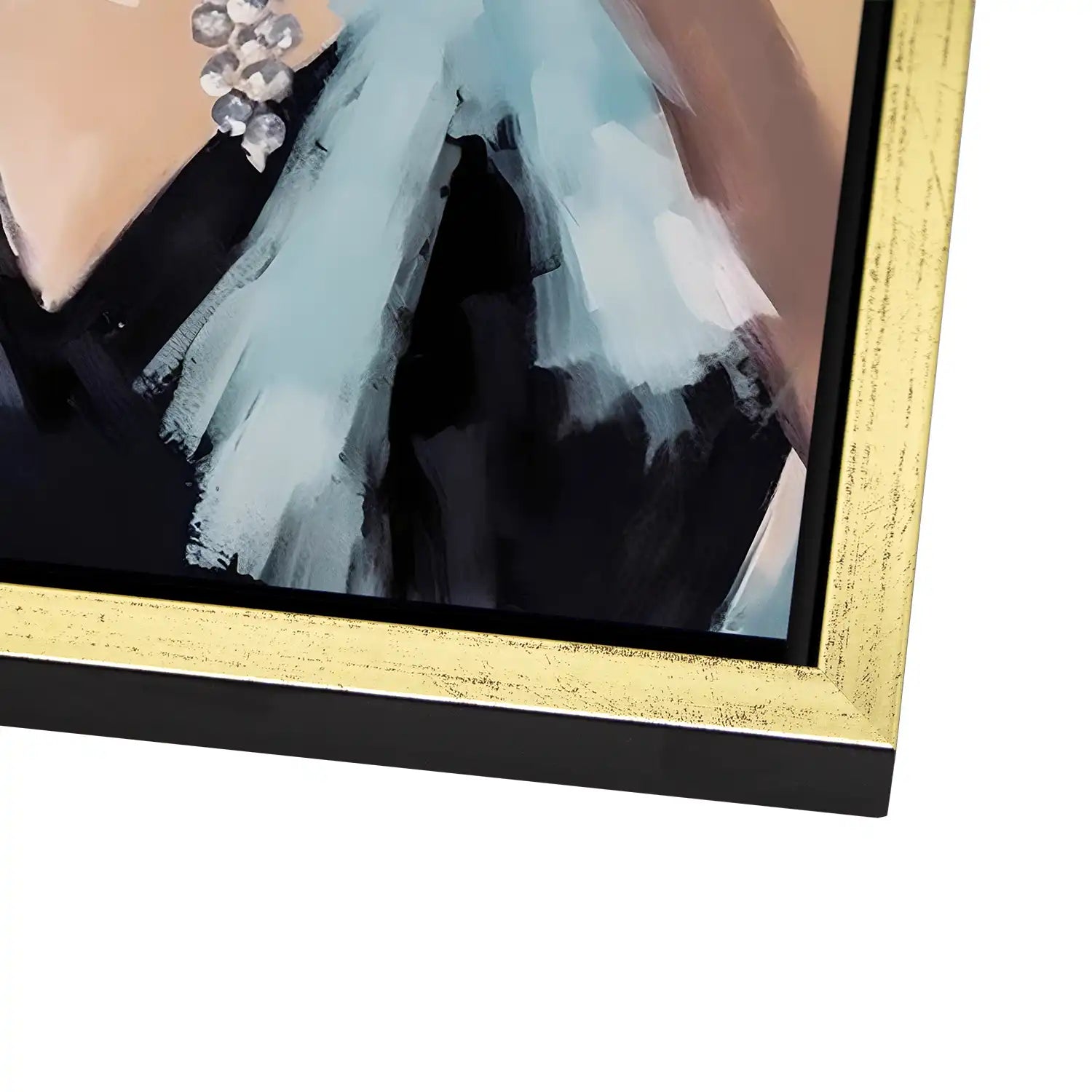Audrey Hepburn Tiffany Style AluDibond Bild INGALERIE