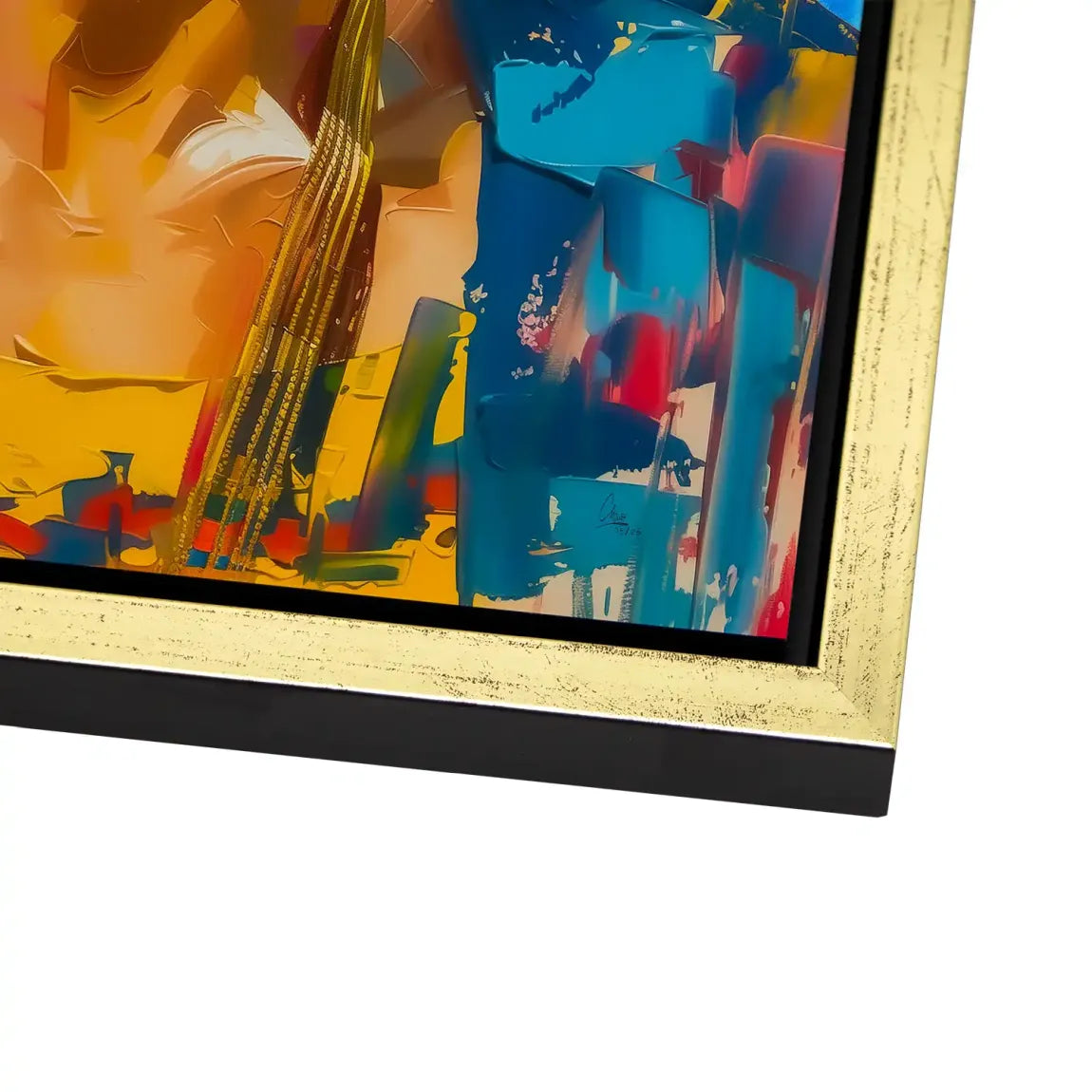 Frida buntes Leben Alu Dibond Wandbild