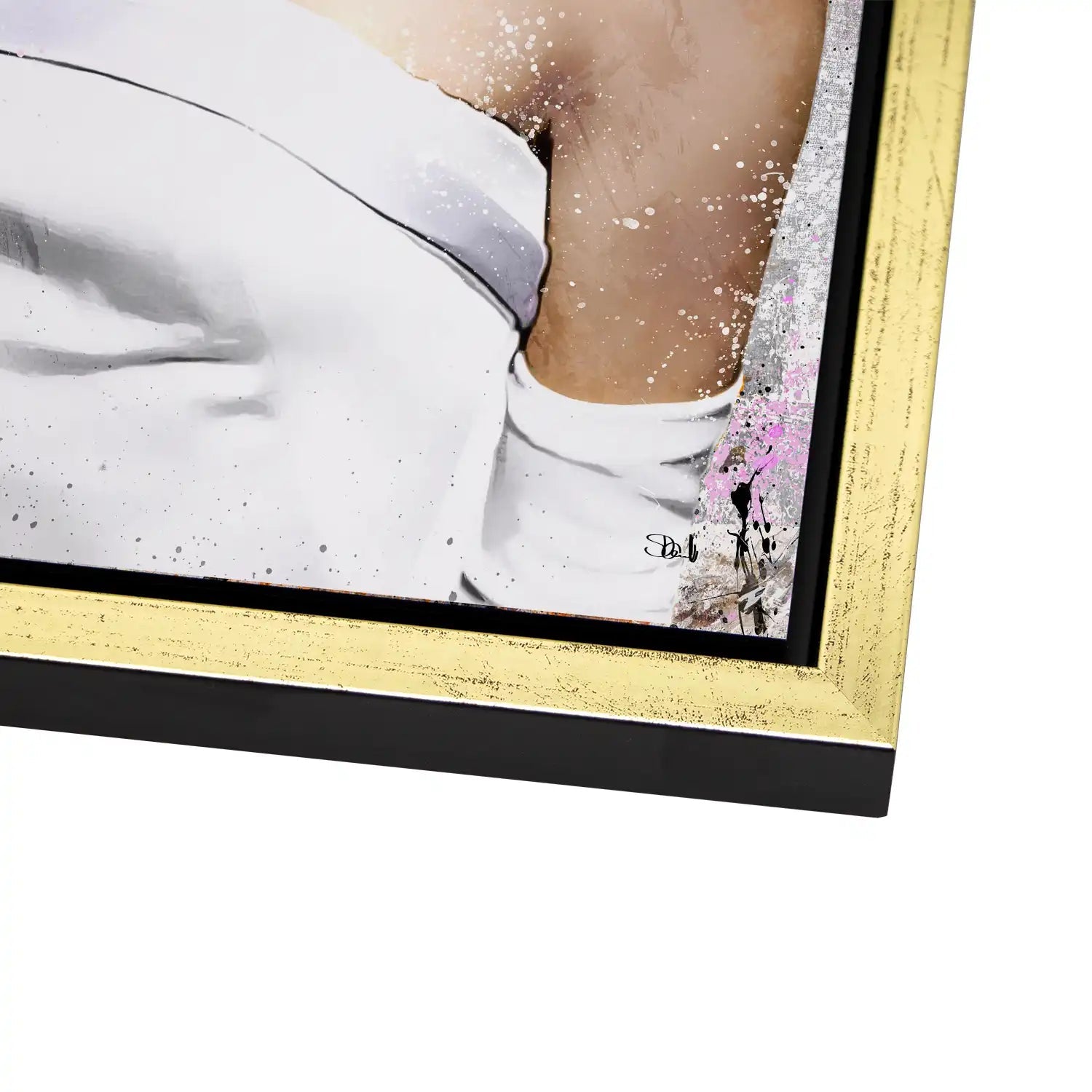 Audrey Hepburn Silver Style Pop Art AluDibond Bild INGALERIE