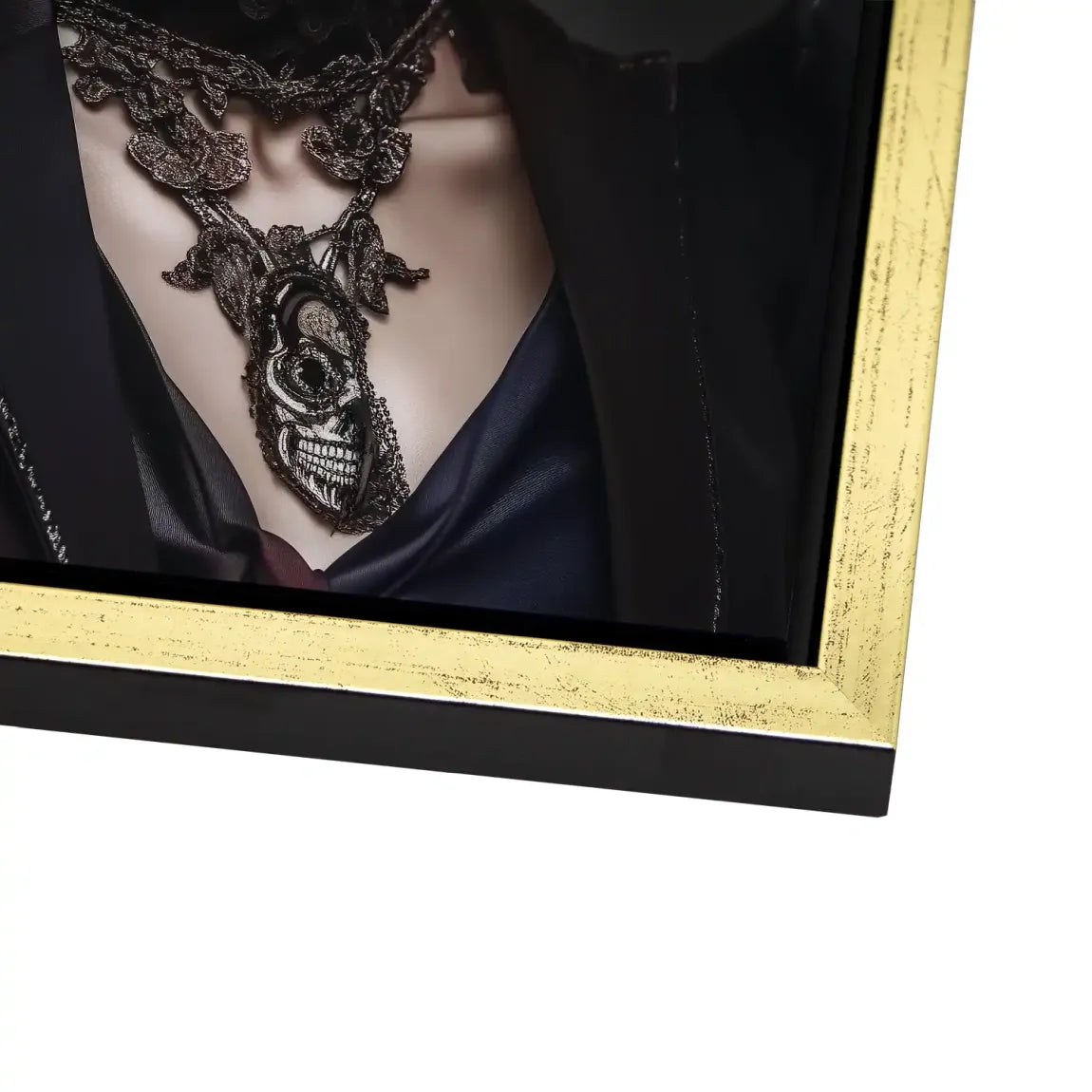 Lady der Schatten Bild auf Alu Dibond INGALERIE