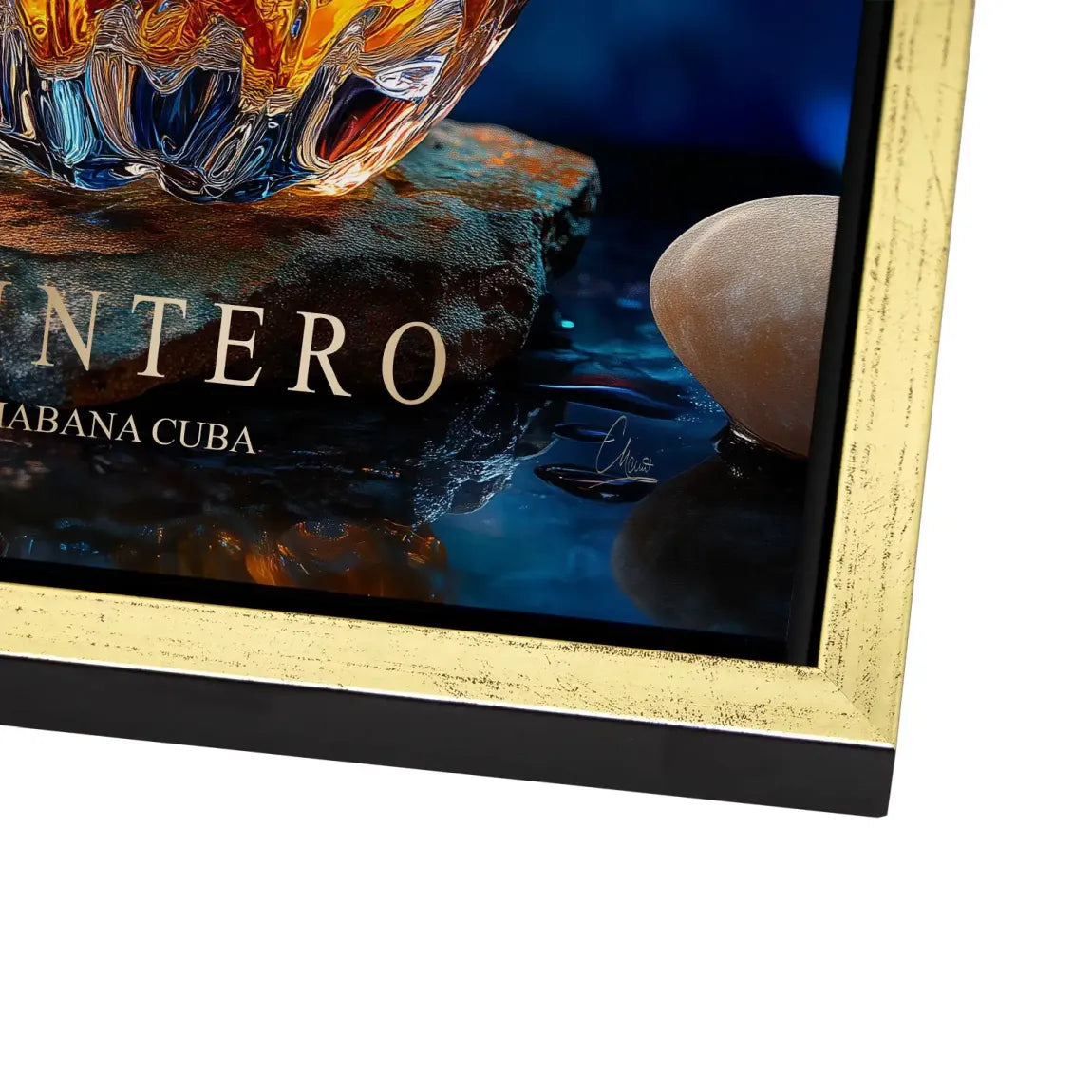 Amber Essence Alu Dibond Bild