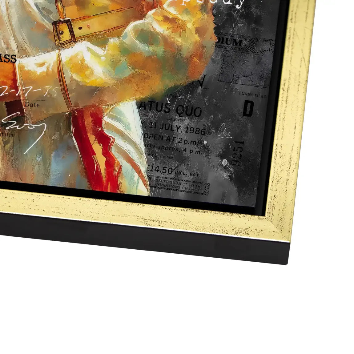 Freddie Mercury Bohemian Alu Dibond Bild