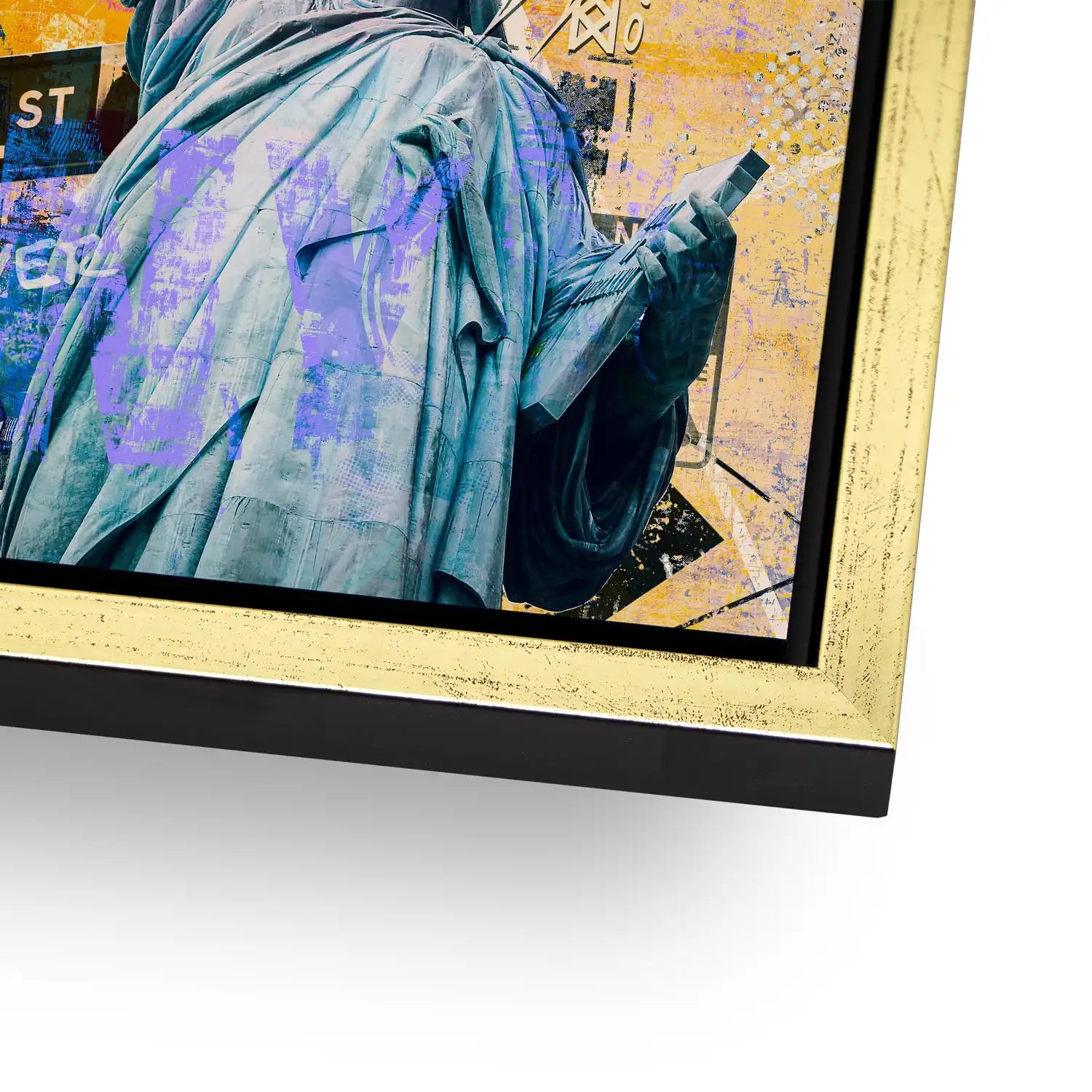 New York Pop Art AluDibond Bild INGALERIE