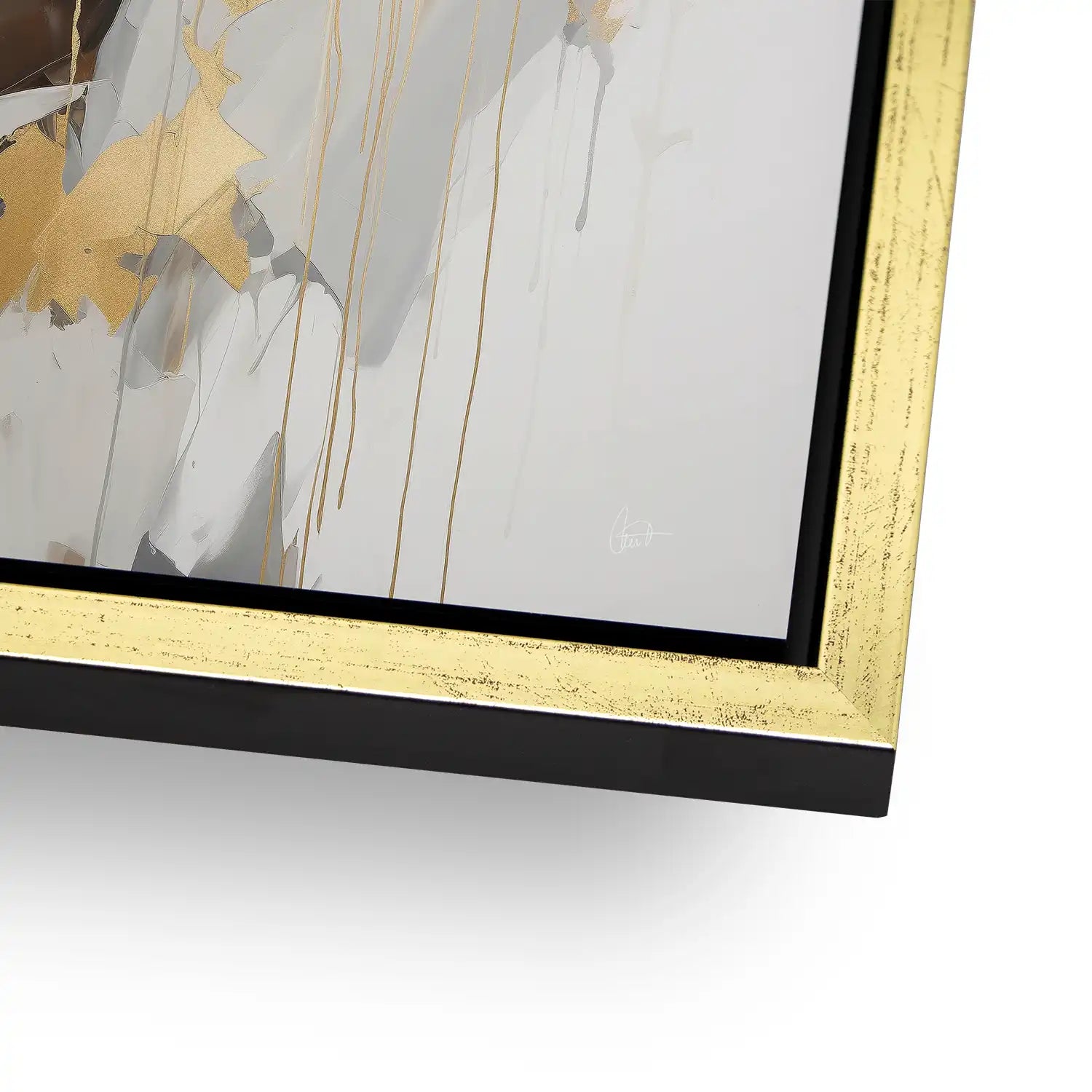 Golden Girl AluDibond Bild INGALERIE