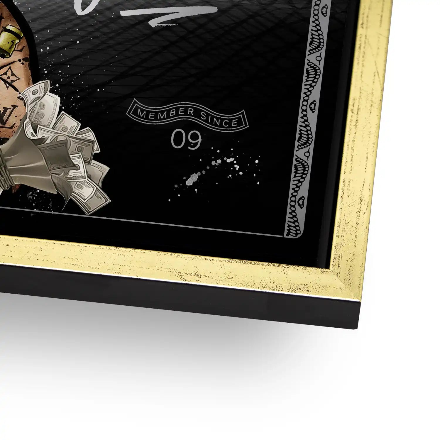 Dagobert Amex Business Silver Edition AluDibond Bild INGALERIE