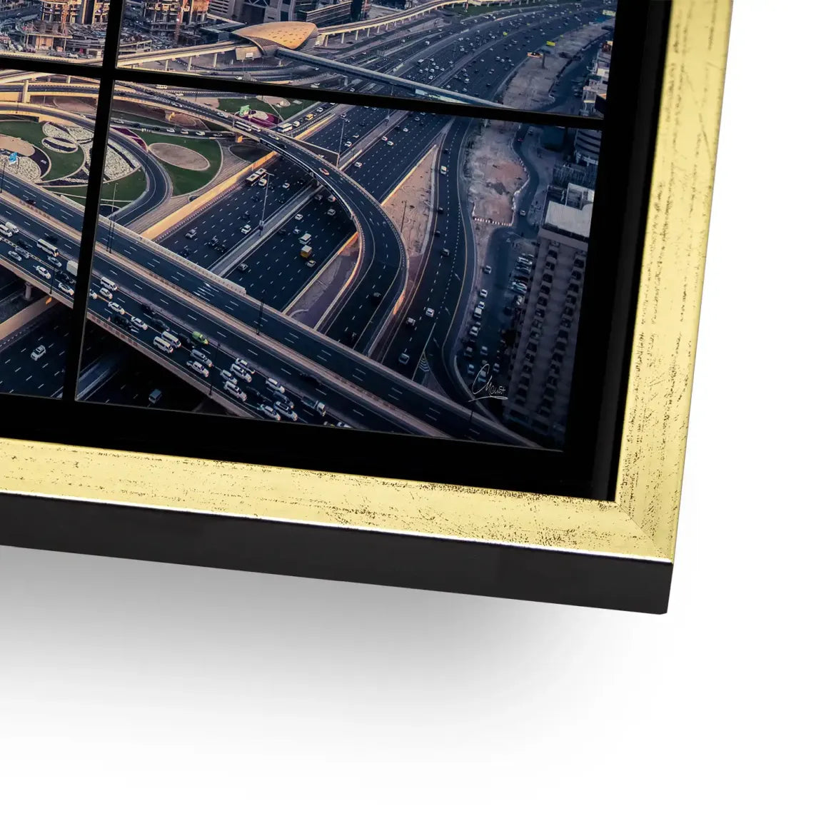 Skyline Dreams Dubai AluDibond Bild