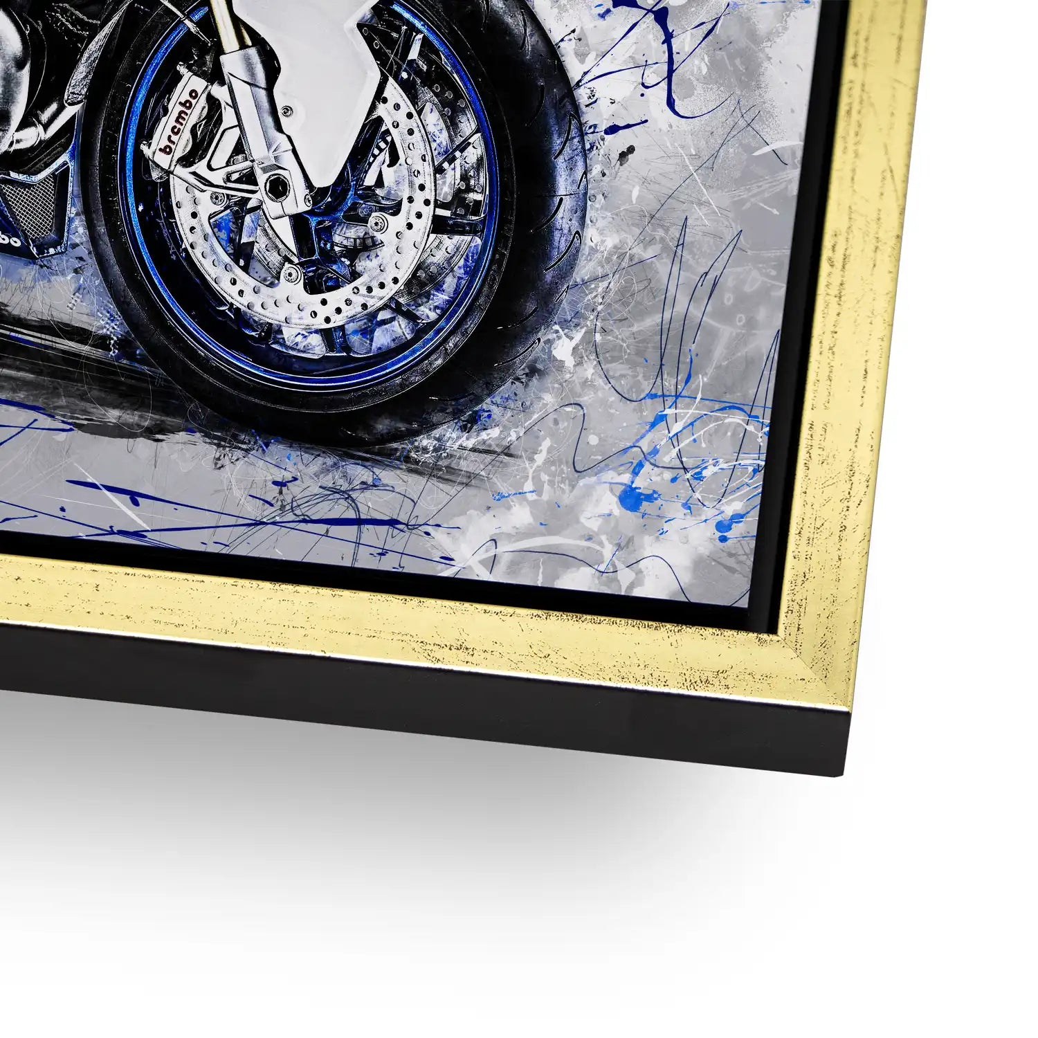BMW HP2 Sport Abstrakt AluDibond Bild INGALERIE