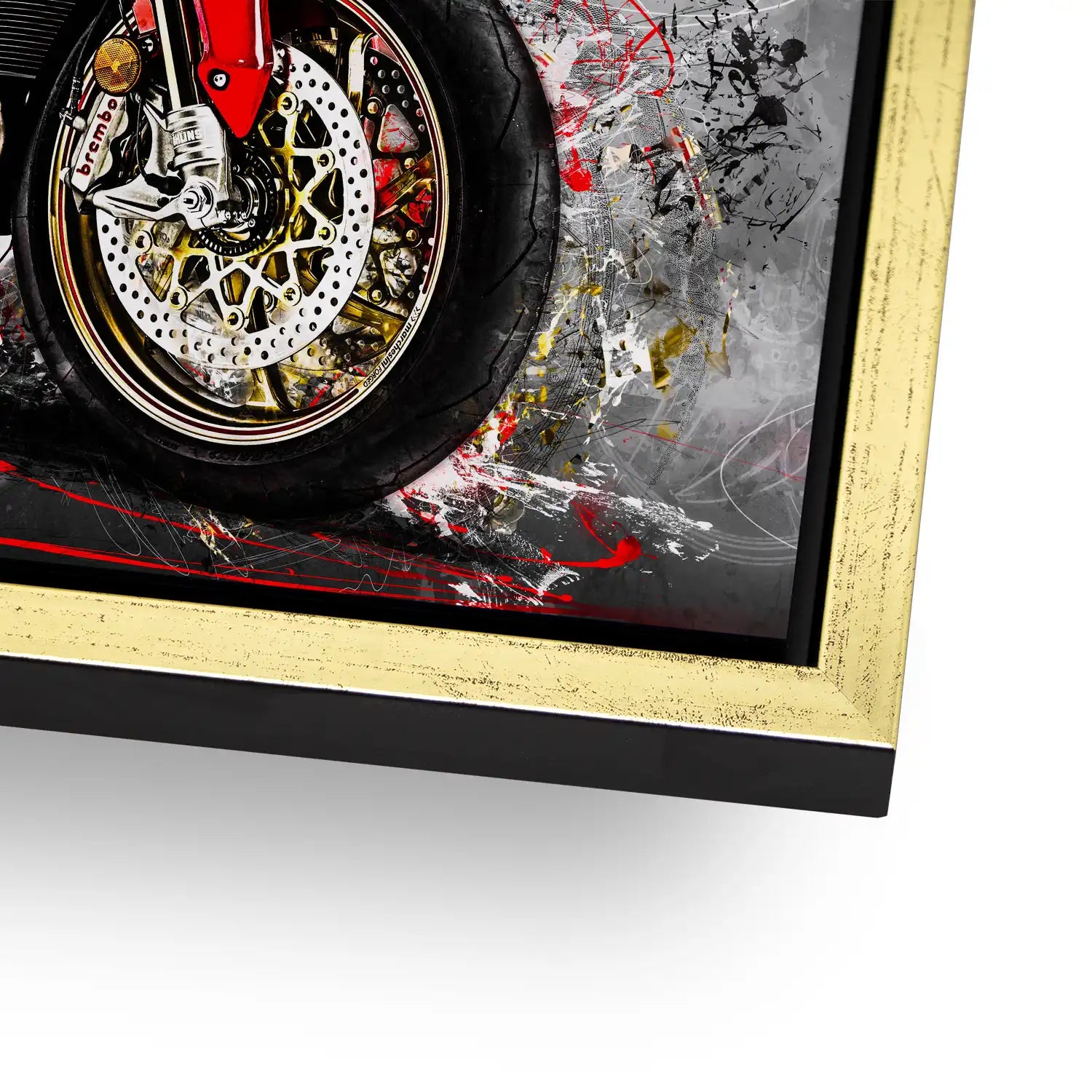 Honda CBR 1000 RR AluDibond Bild INGALERIE