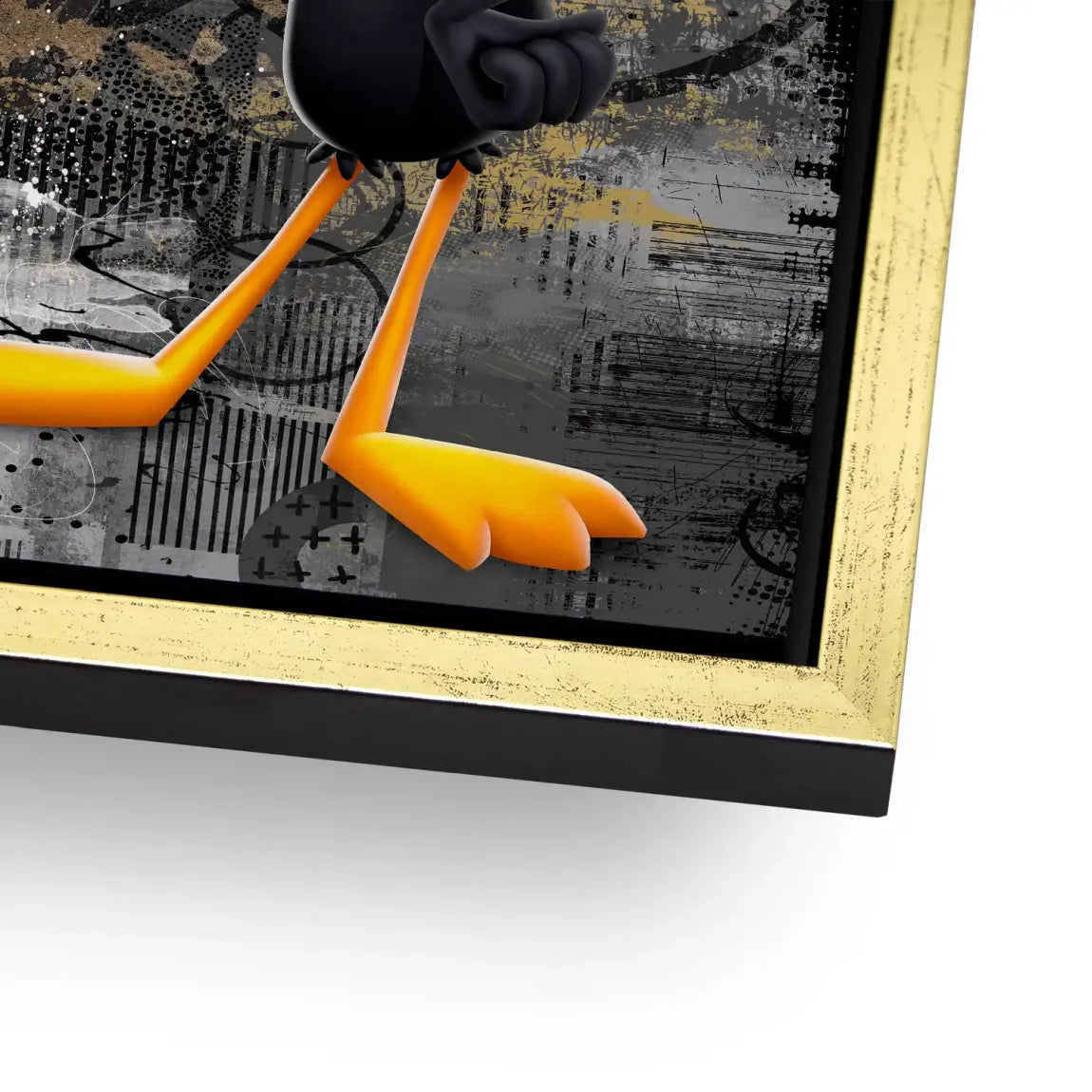 Tweety Duffy Champagner AluDibond Wandbild