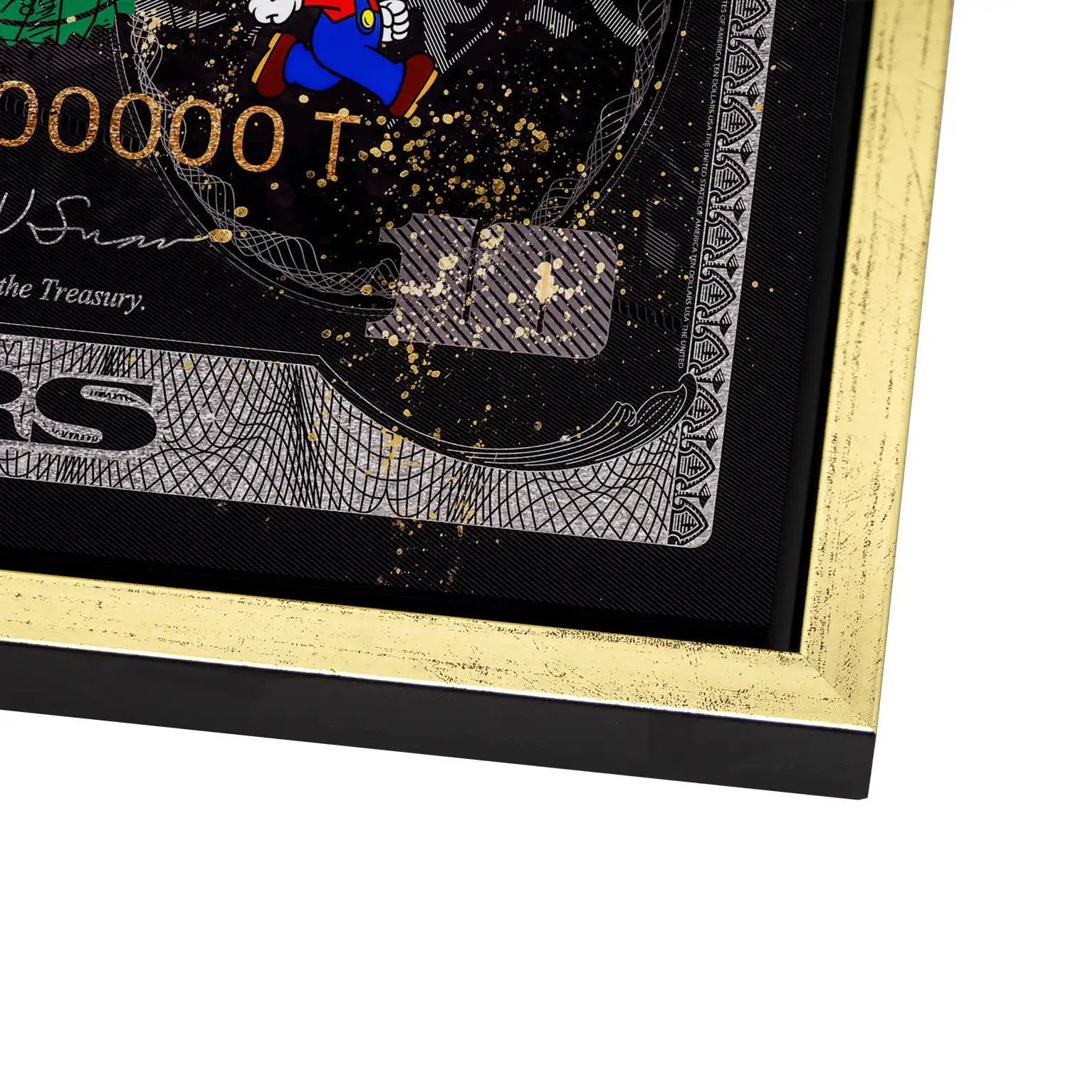 Tweety und Sylvester Hustle Dollar AluDibond Bild INGALERIE