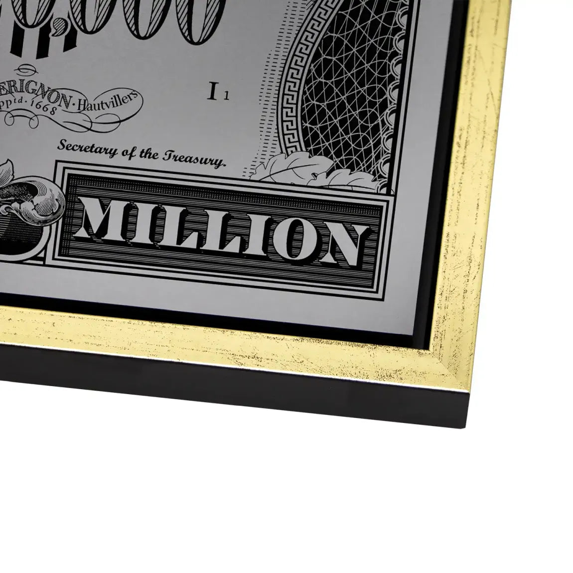 Donald Duck License to Bill Pop Art Dollar AluDibond Bild INGALERIE