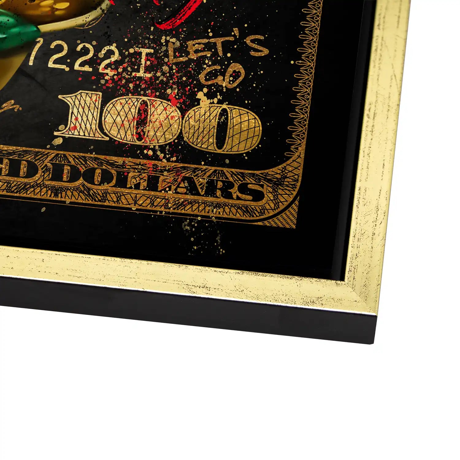 Dagobert Dollar More Money Pop Art AluDibond Bild INGALERIE