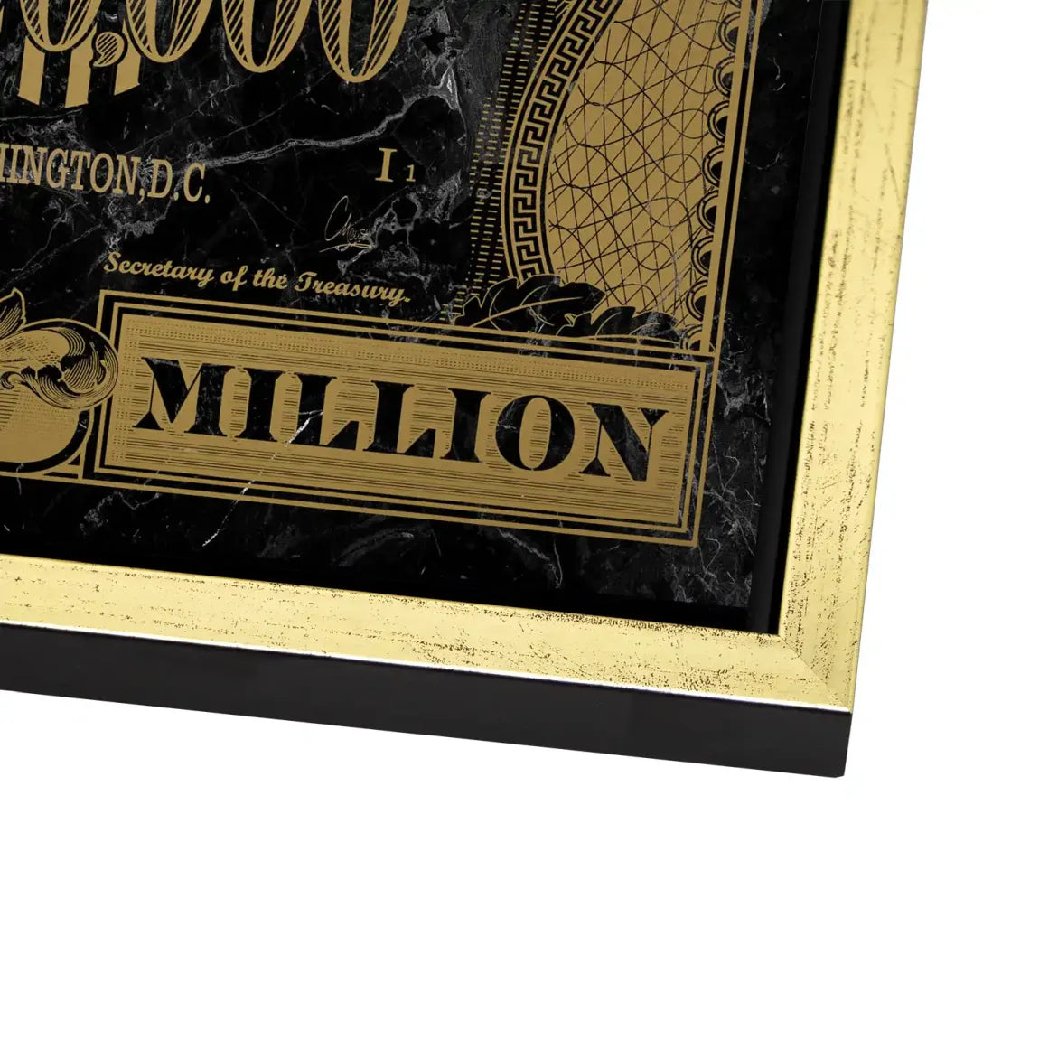 Million Vision George Washington Alu Dibond Bild