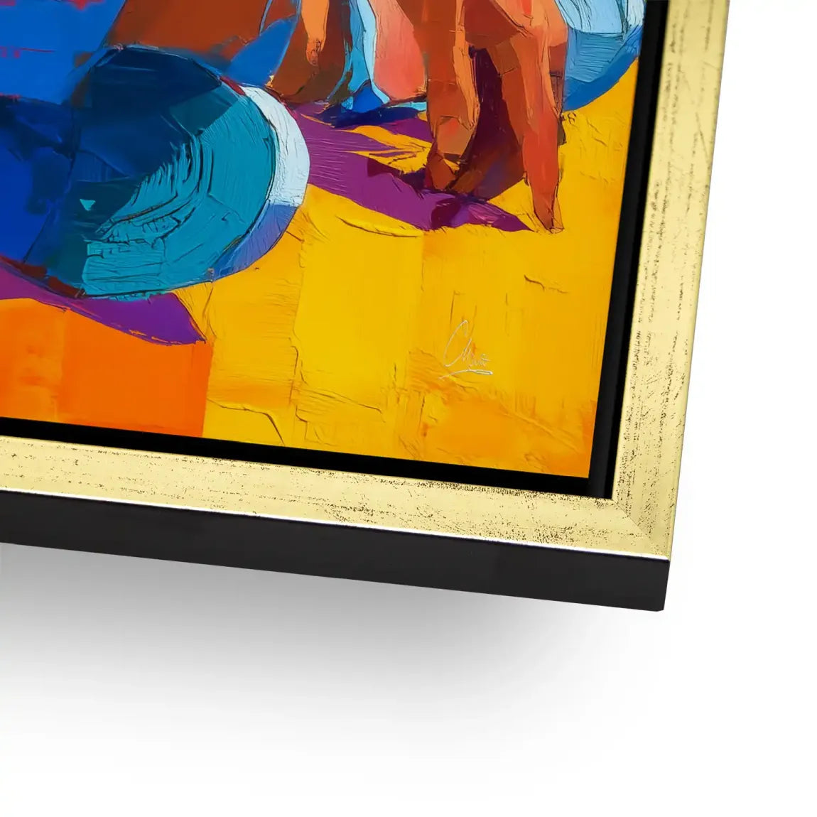 Feel the Sound Aludibond Bild