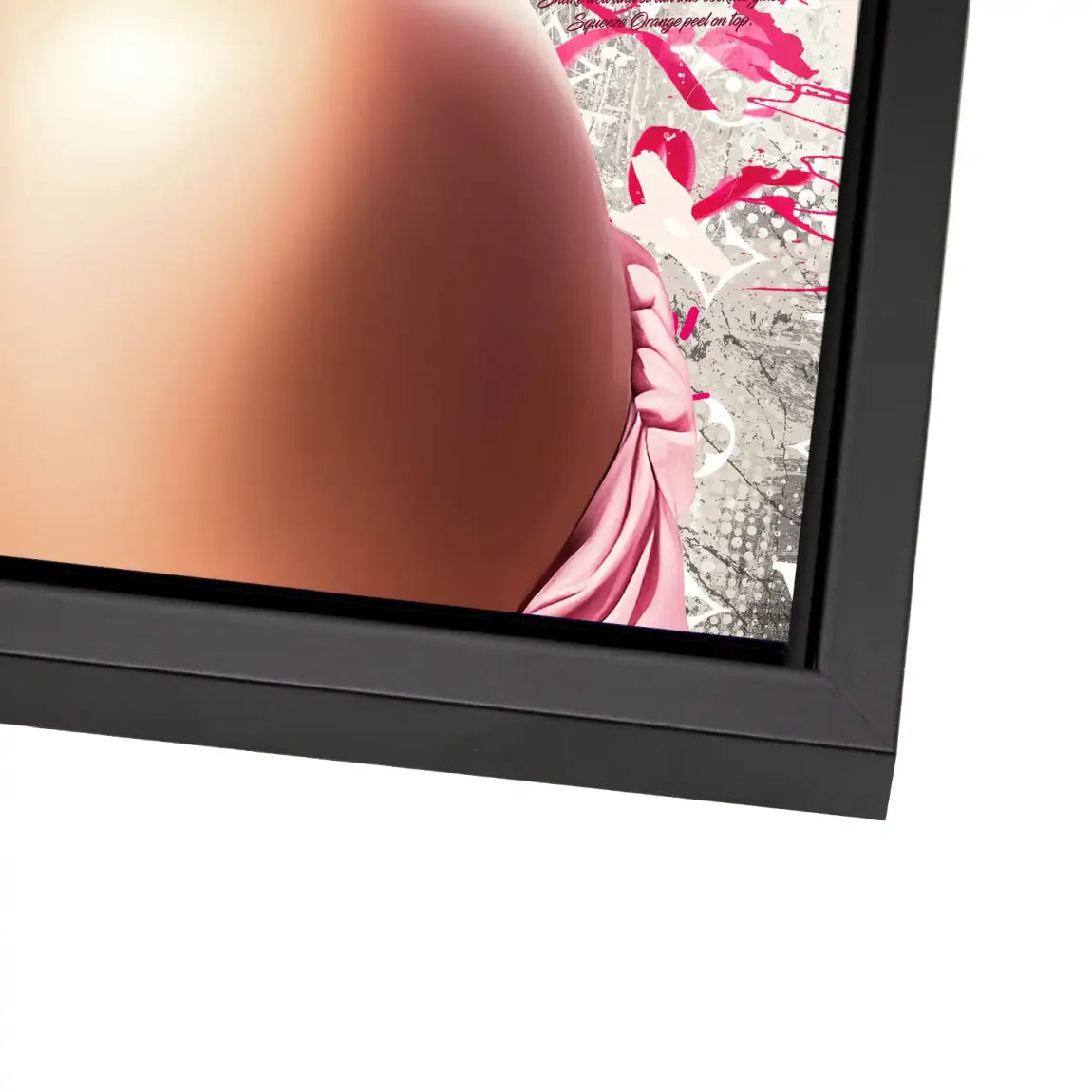 Marilyn Glam in Pink AluDibond Bild INGALERIE