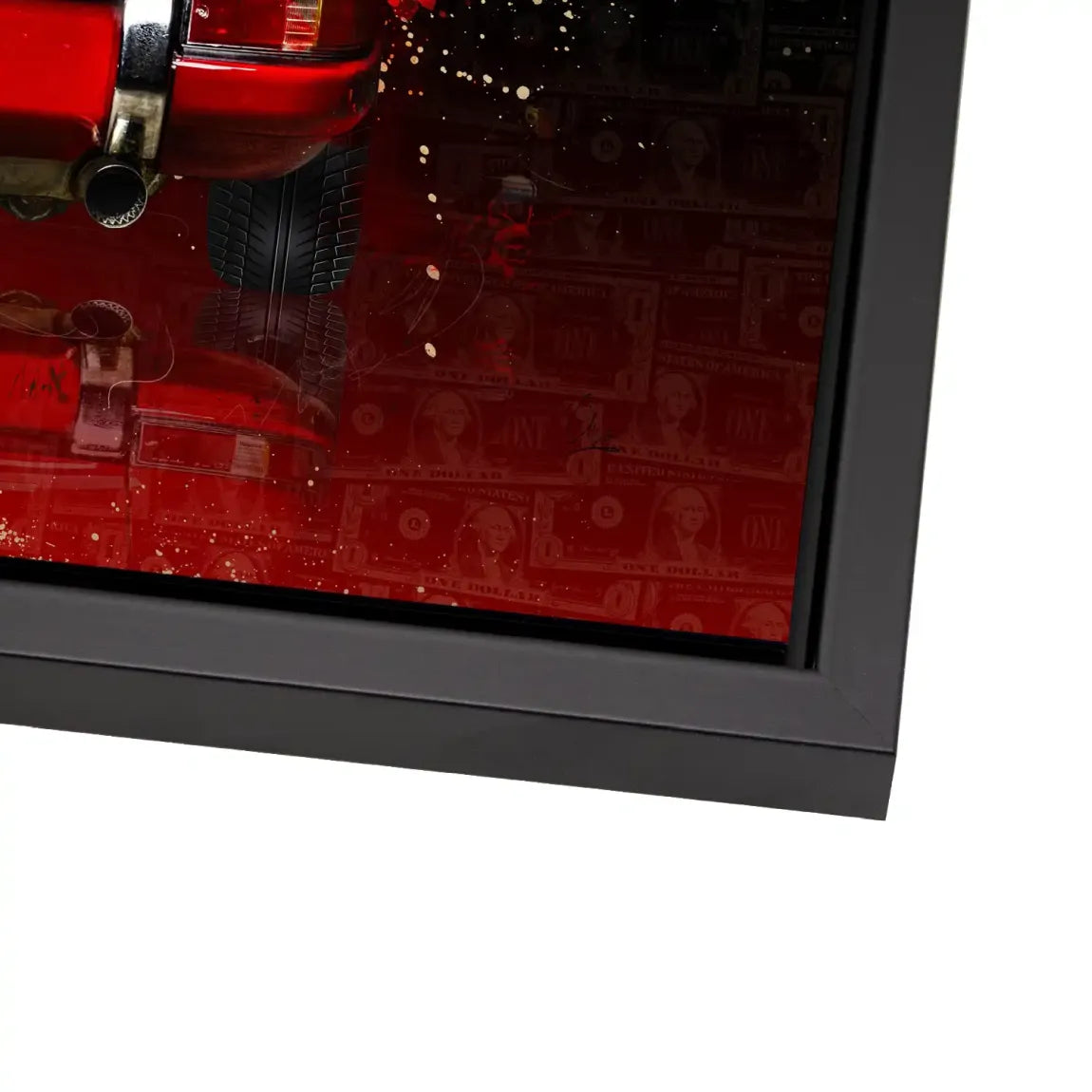 Red Elegance Porsche 911 AluDibond Bild - INGALERIE | Dein Onlineshop für moderne Wandbilder