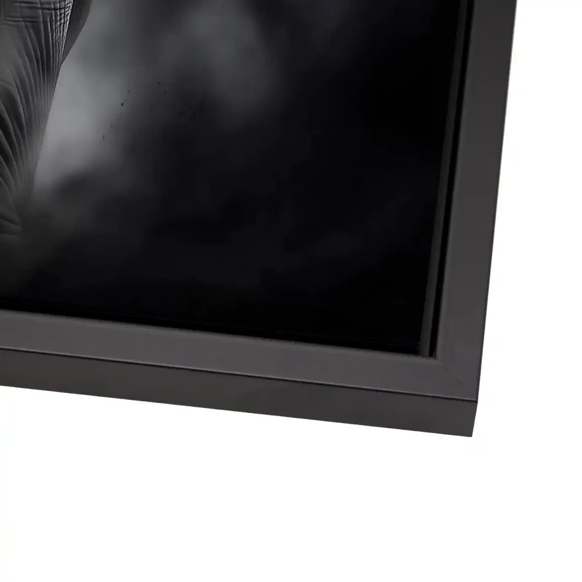 Elefant Black Style AluDibond Bild INGALERIE