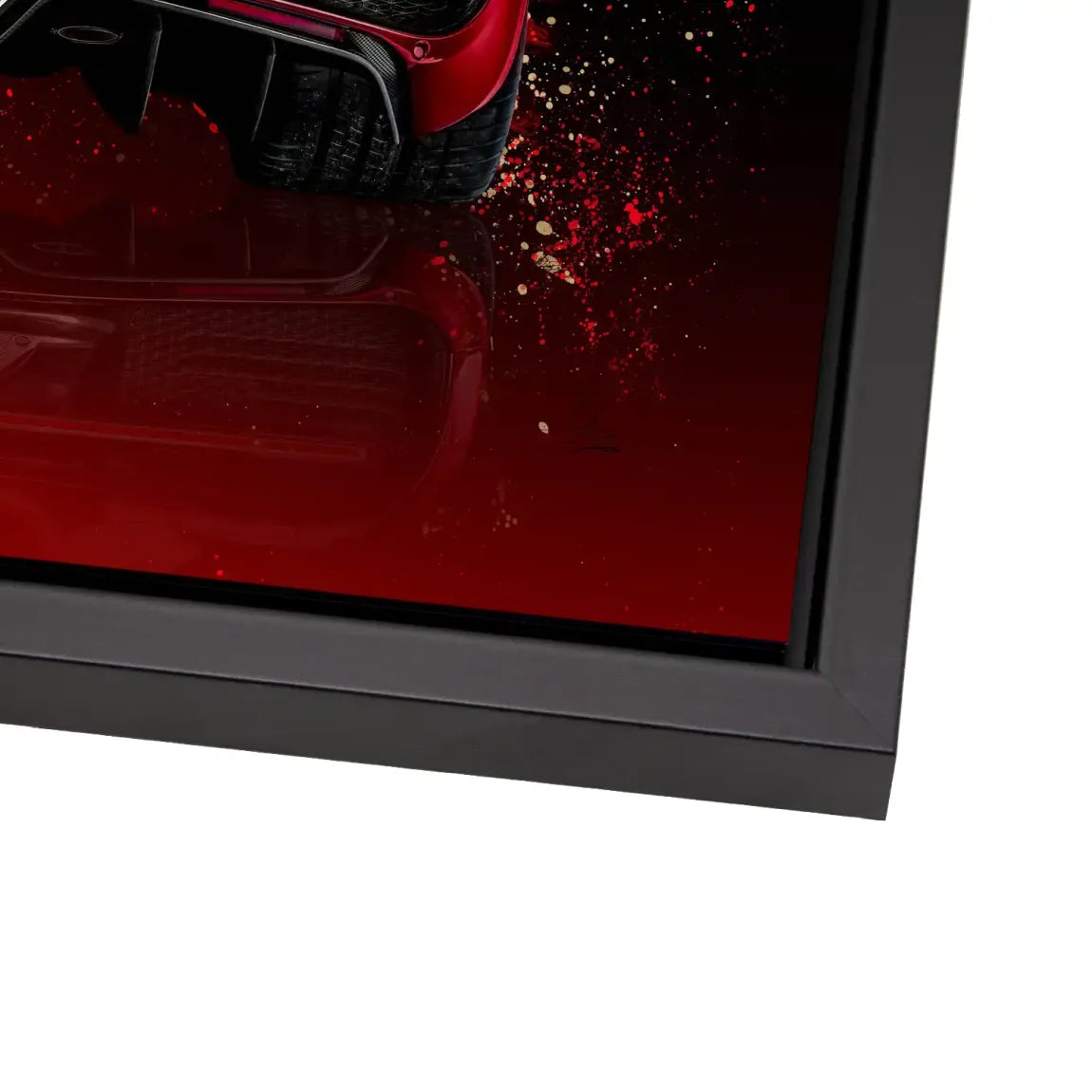 Red Empire Bugatti AluDibond Bild