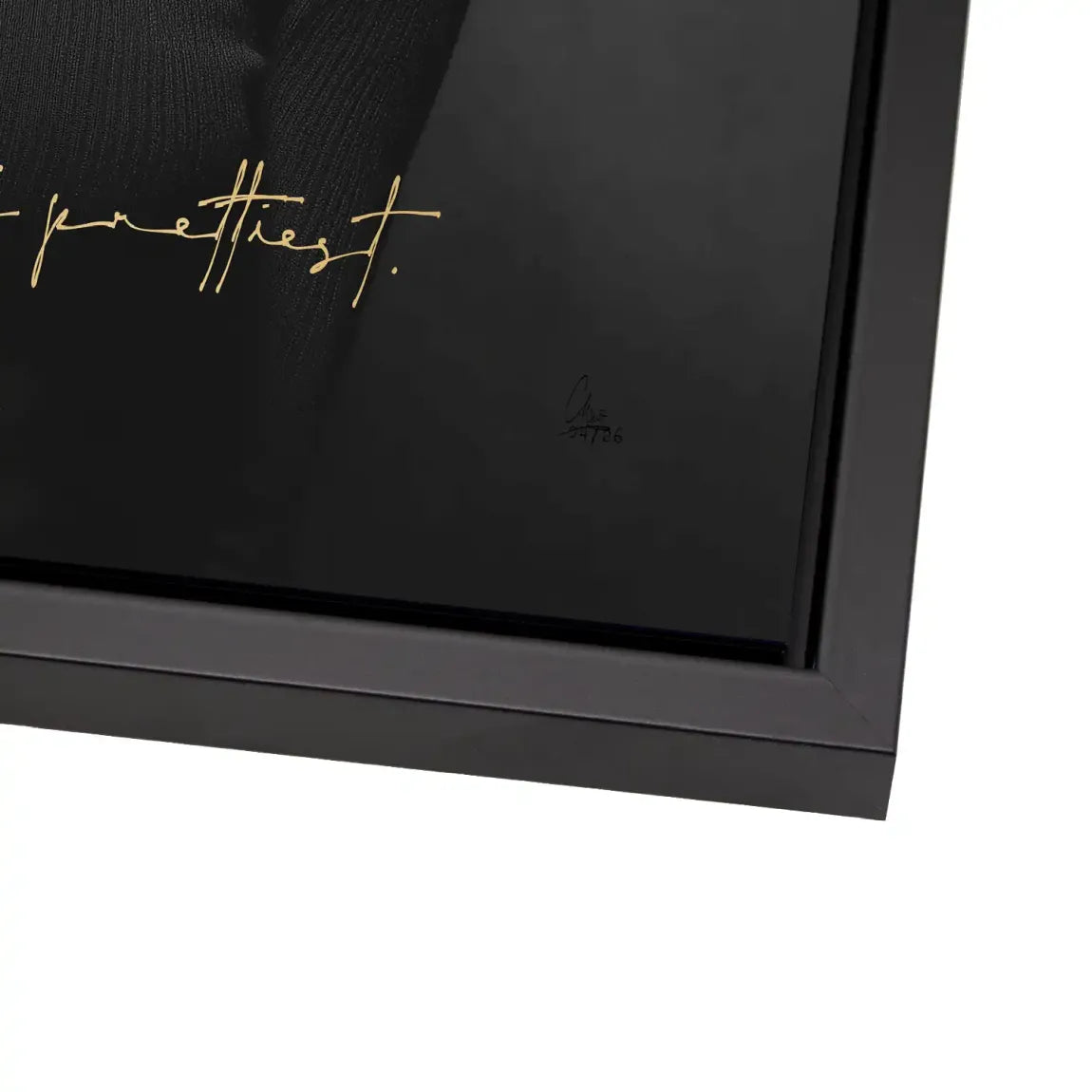 Audrey Hepburn Pretty Alu Dibond Wandbild