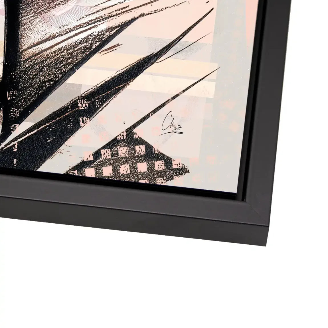 Soft Kiss Abstrakt Alu Dibond Bild