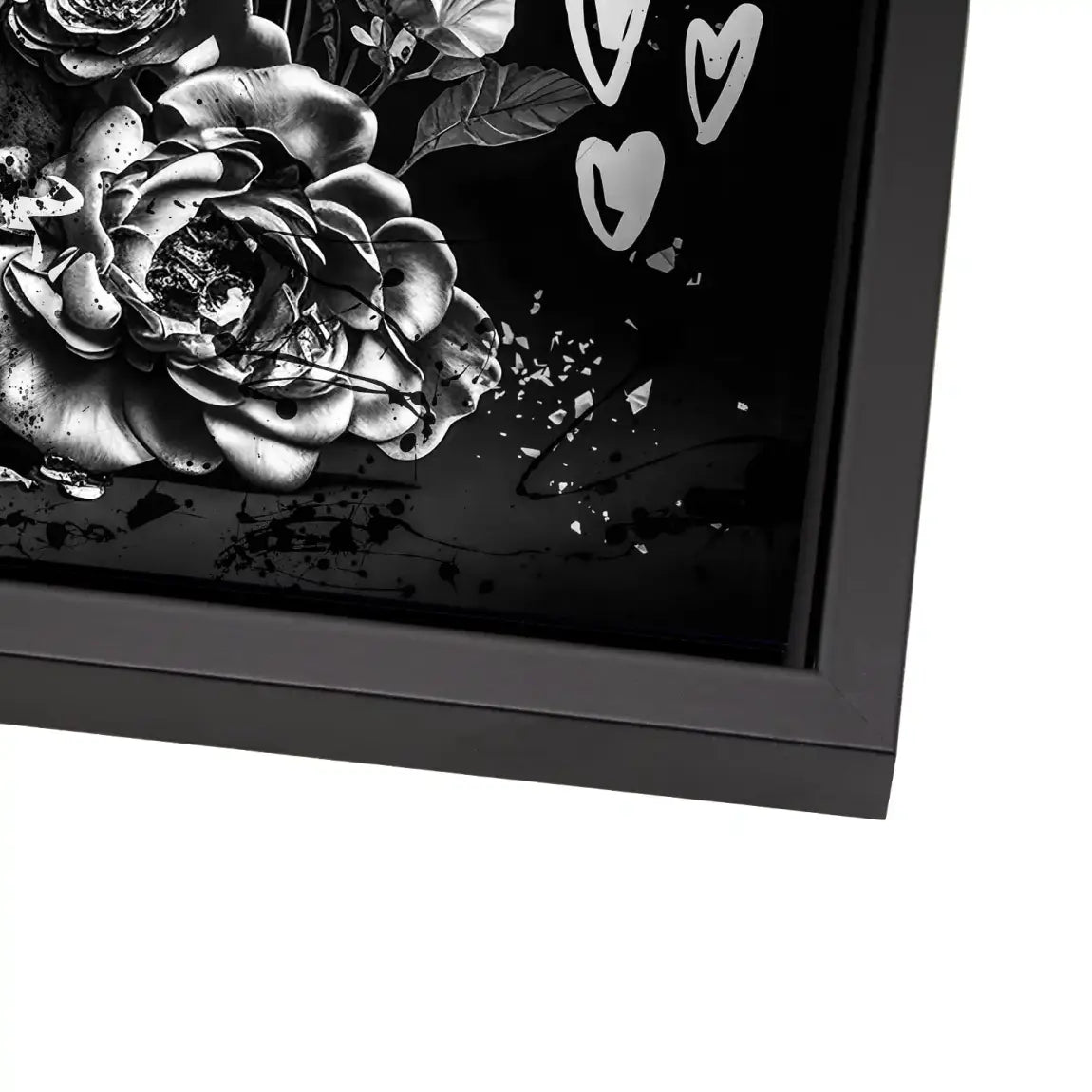 Coco Parfum Black Style AluDibond Bild INGALERIE