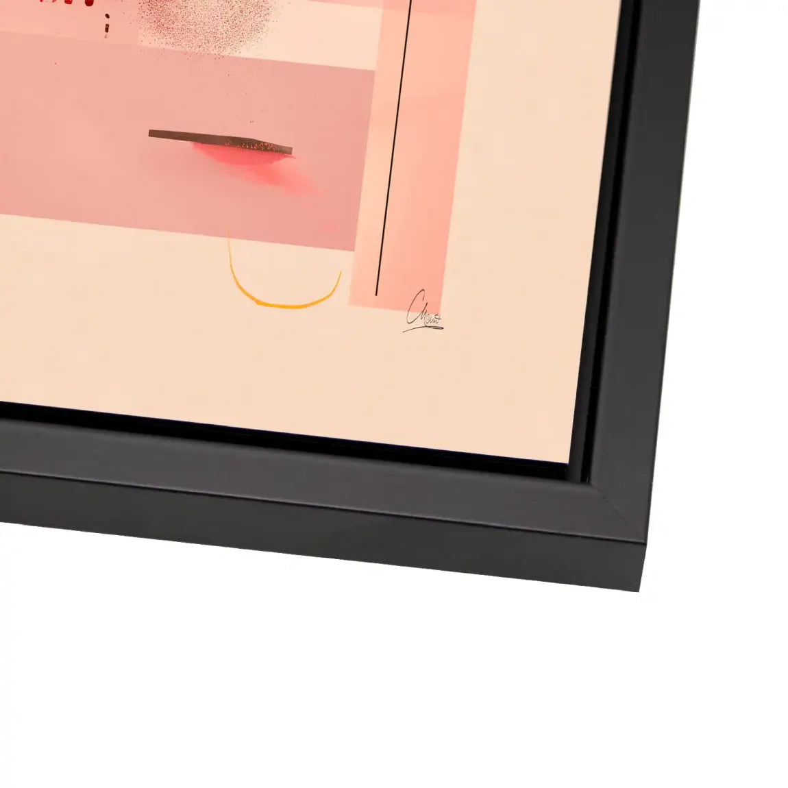 Infinite Glow Alu Dibond Bild