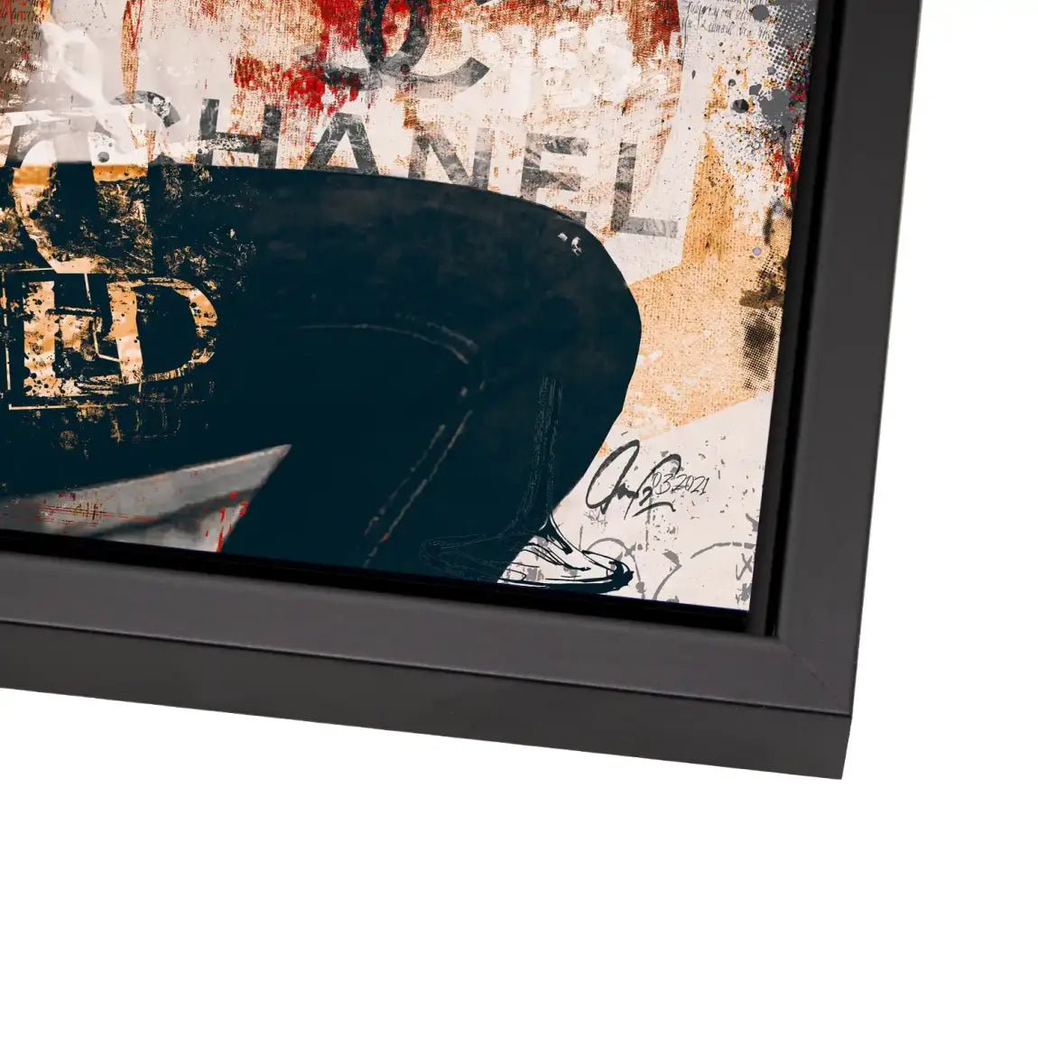 Sophia Loren Street Art Nr.2 AluDibond Bild INGALERIE