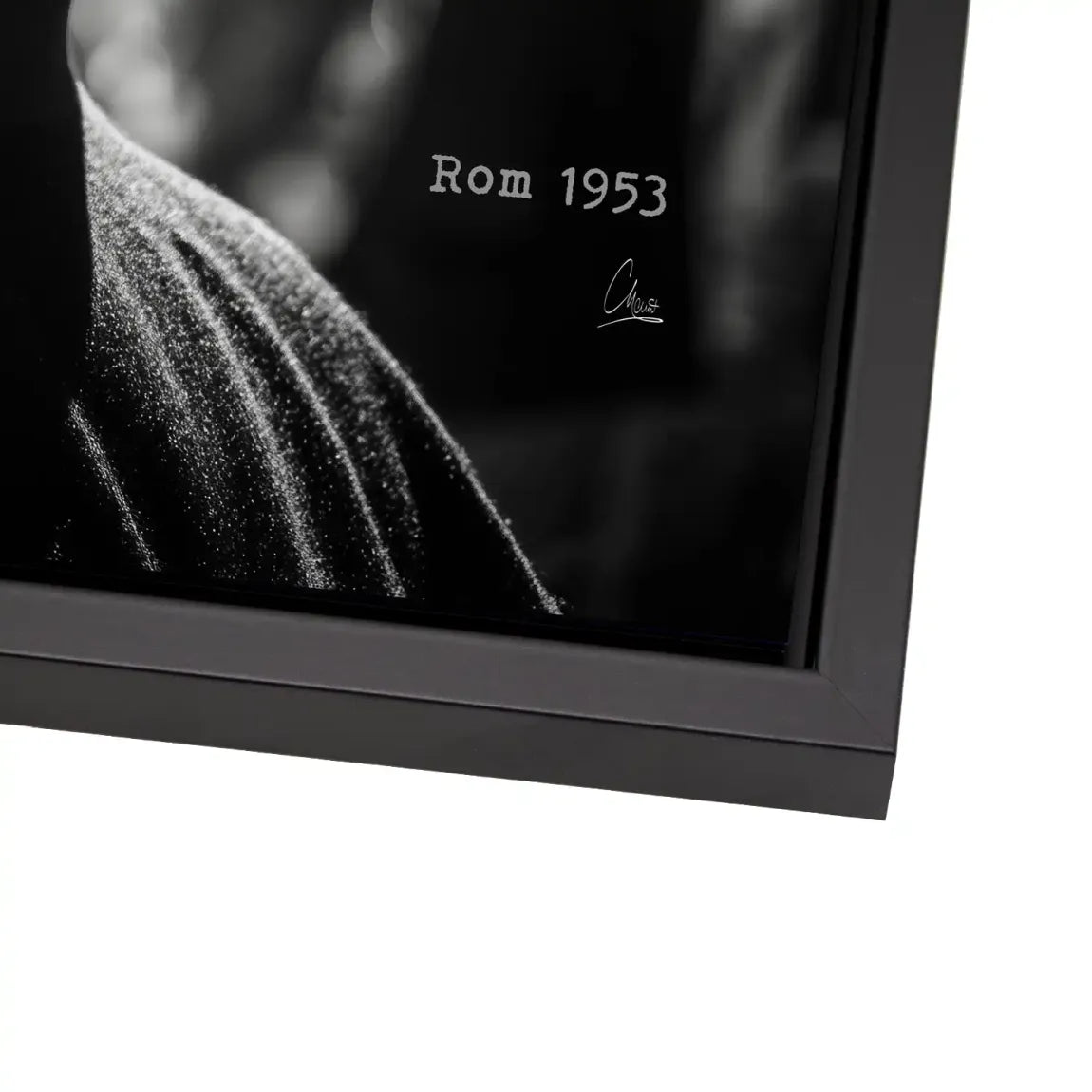 Audrey Hepburn Roma Alu Dibond Bild