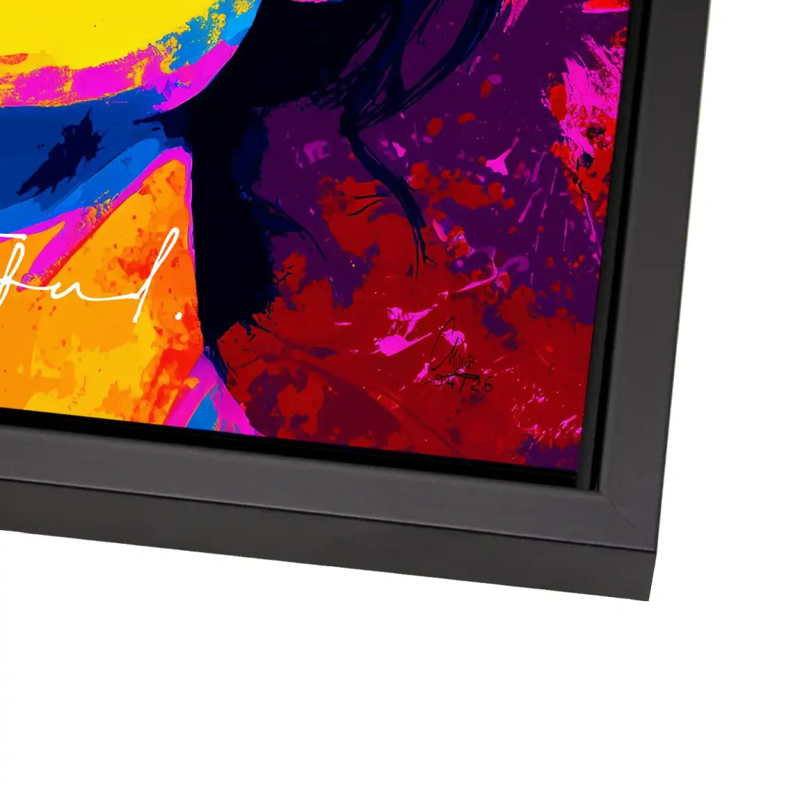 Be Wild Alu Dibond Wandbild